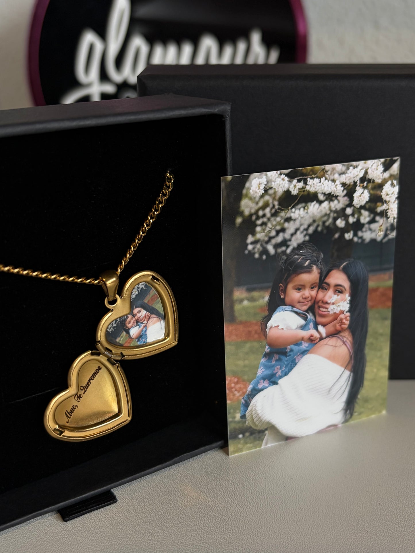 Heart locket with picture
