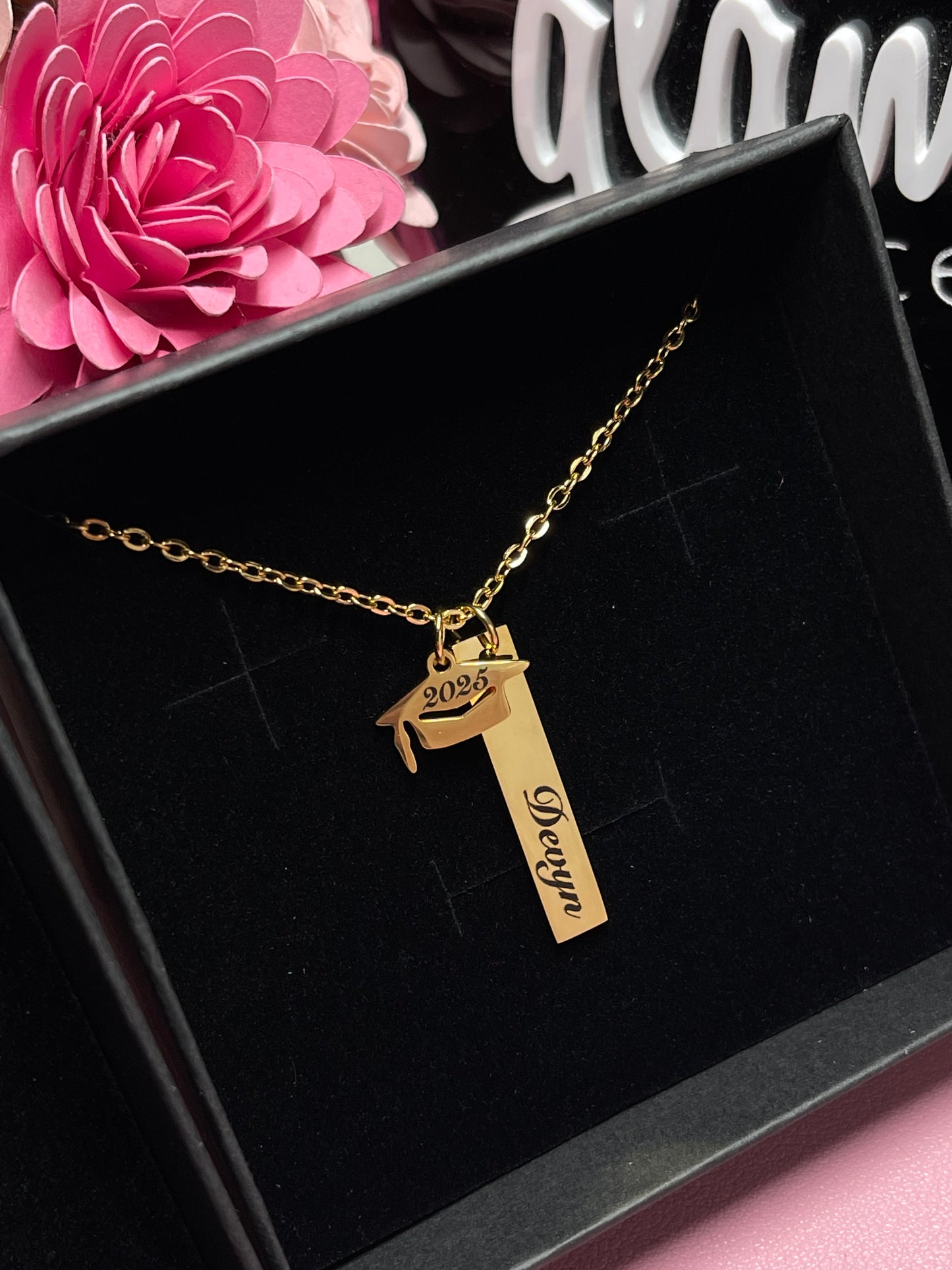 Collar de graduación personalizado