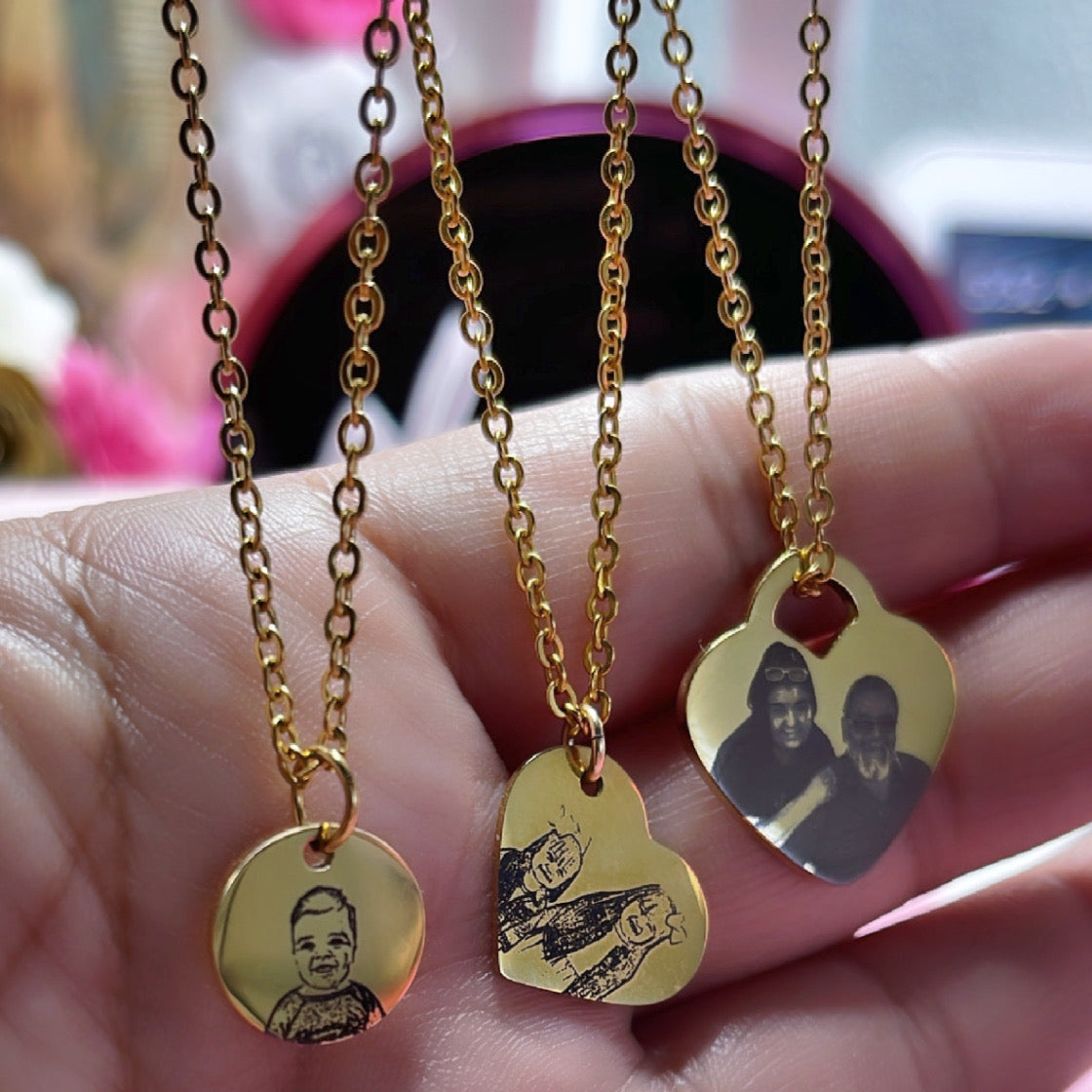 Personalized Portrait Necklace