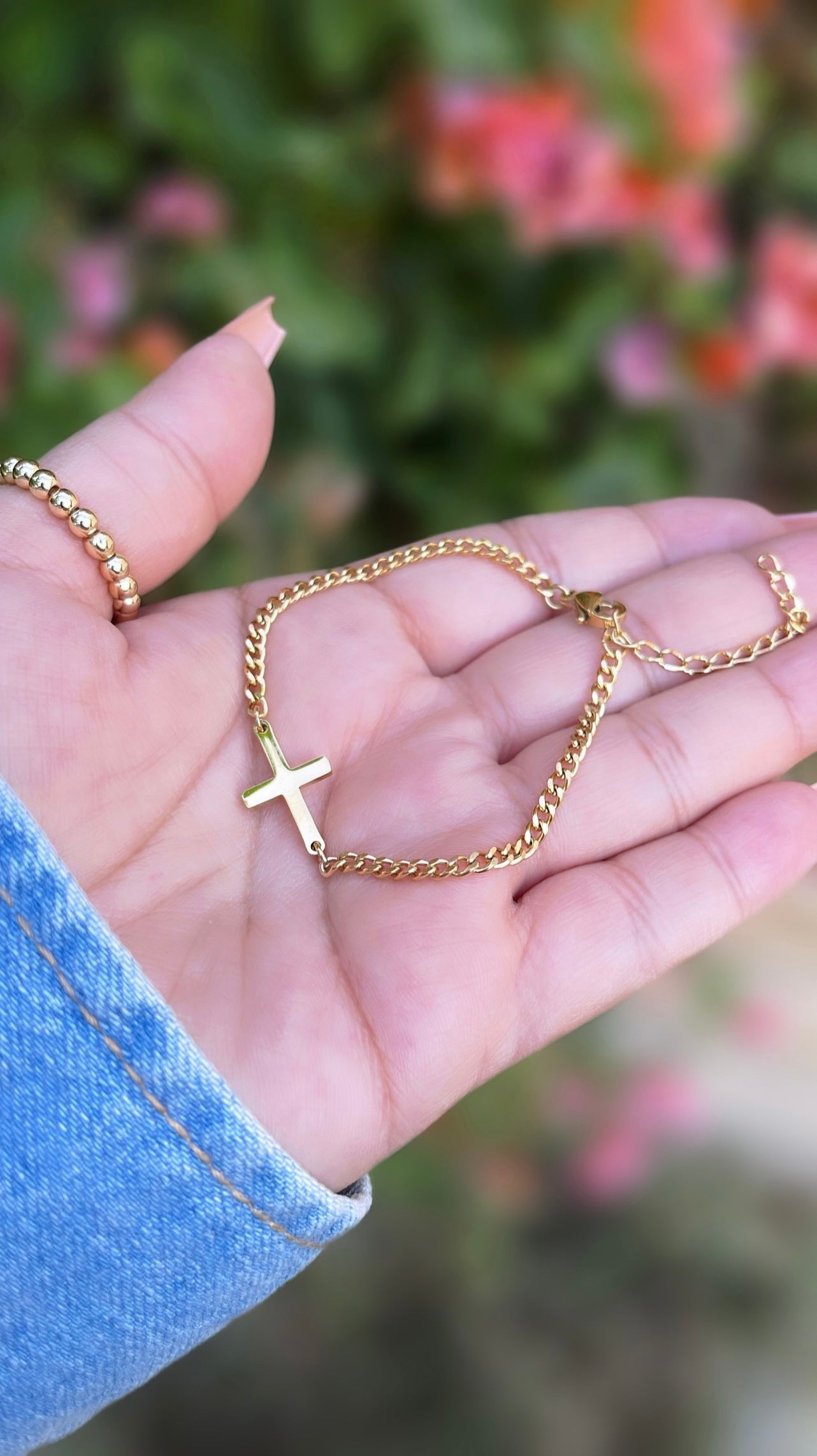 Pulsera Cruz Personalizada