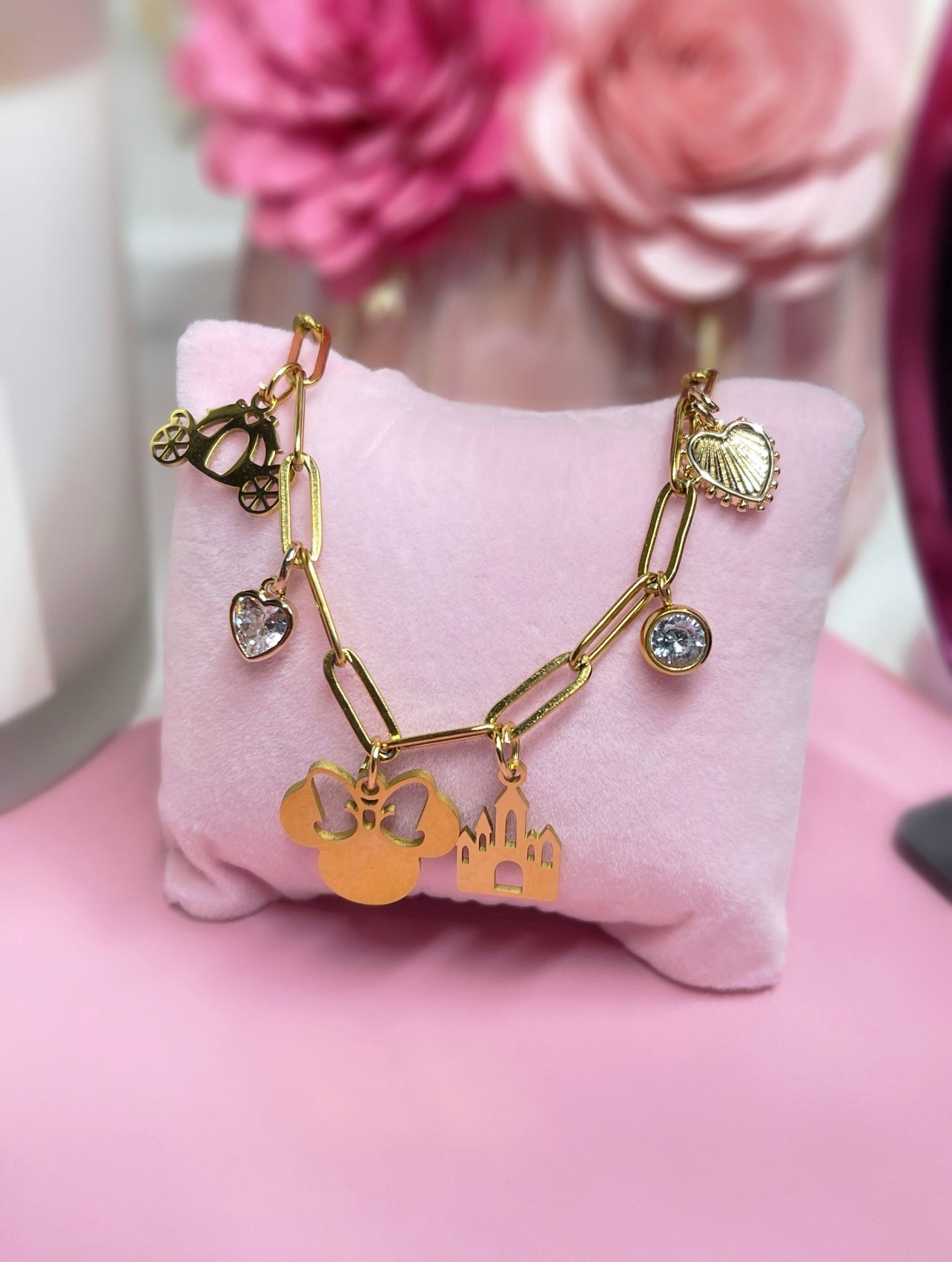 Princess charm bracelet