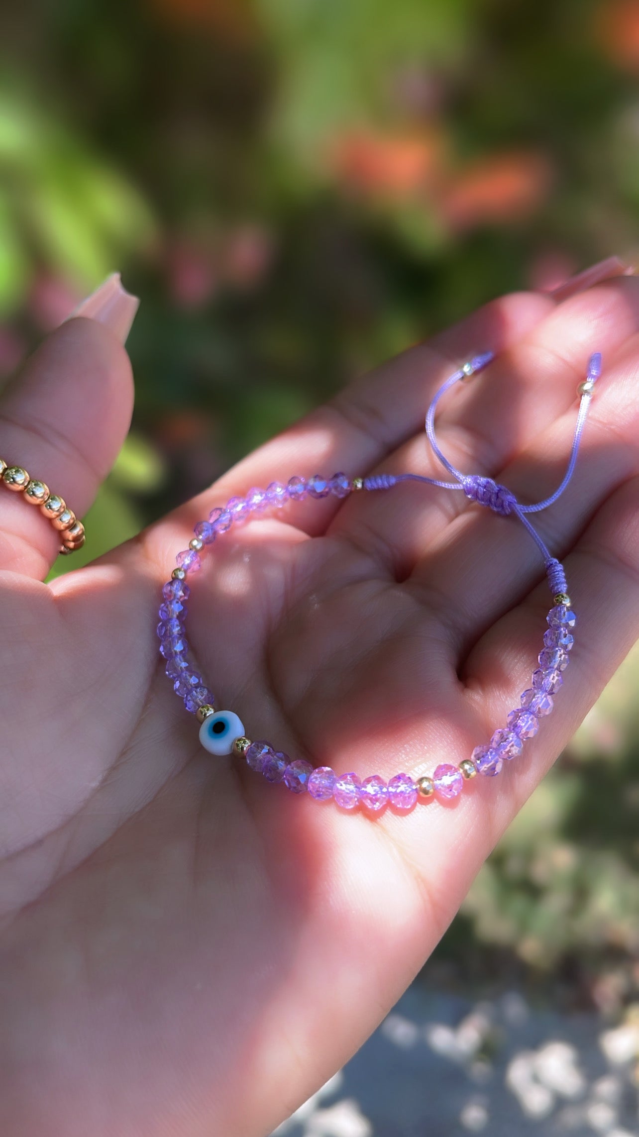 Lilac💜 ojito bracelet