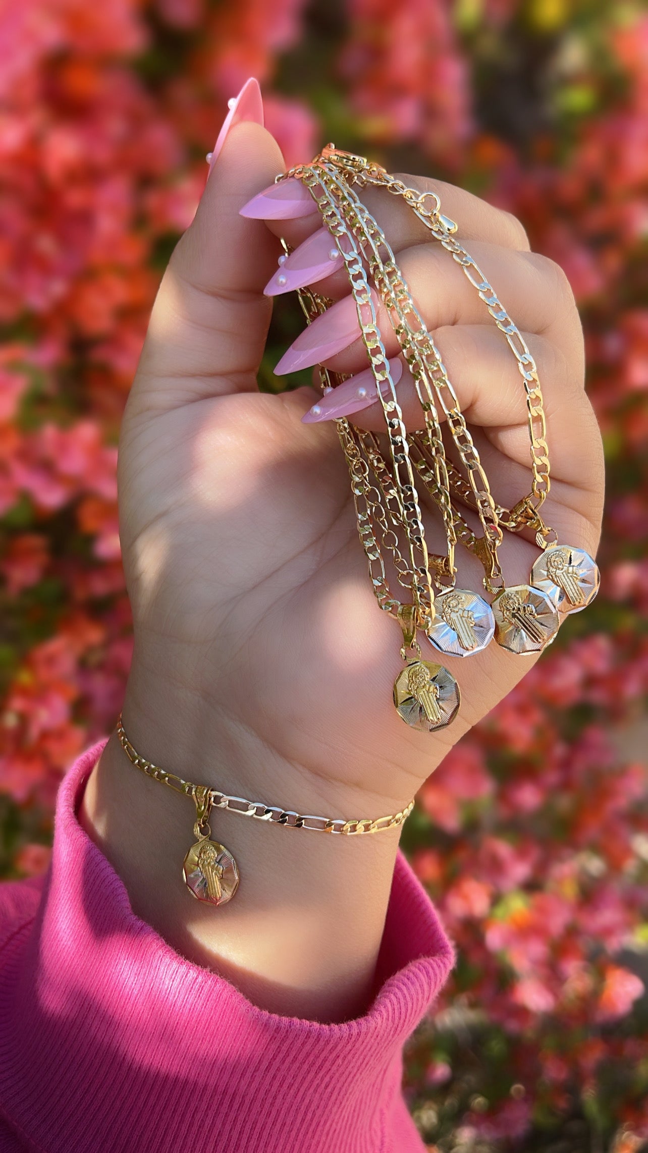 San Benito charm bracelet