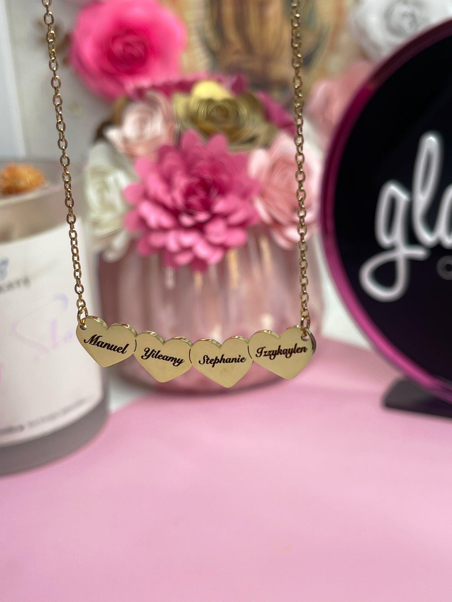 Personalized Heart necklace