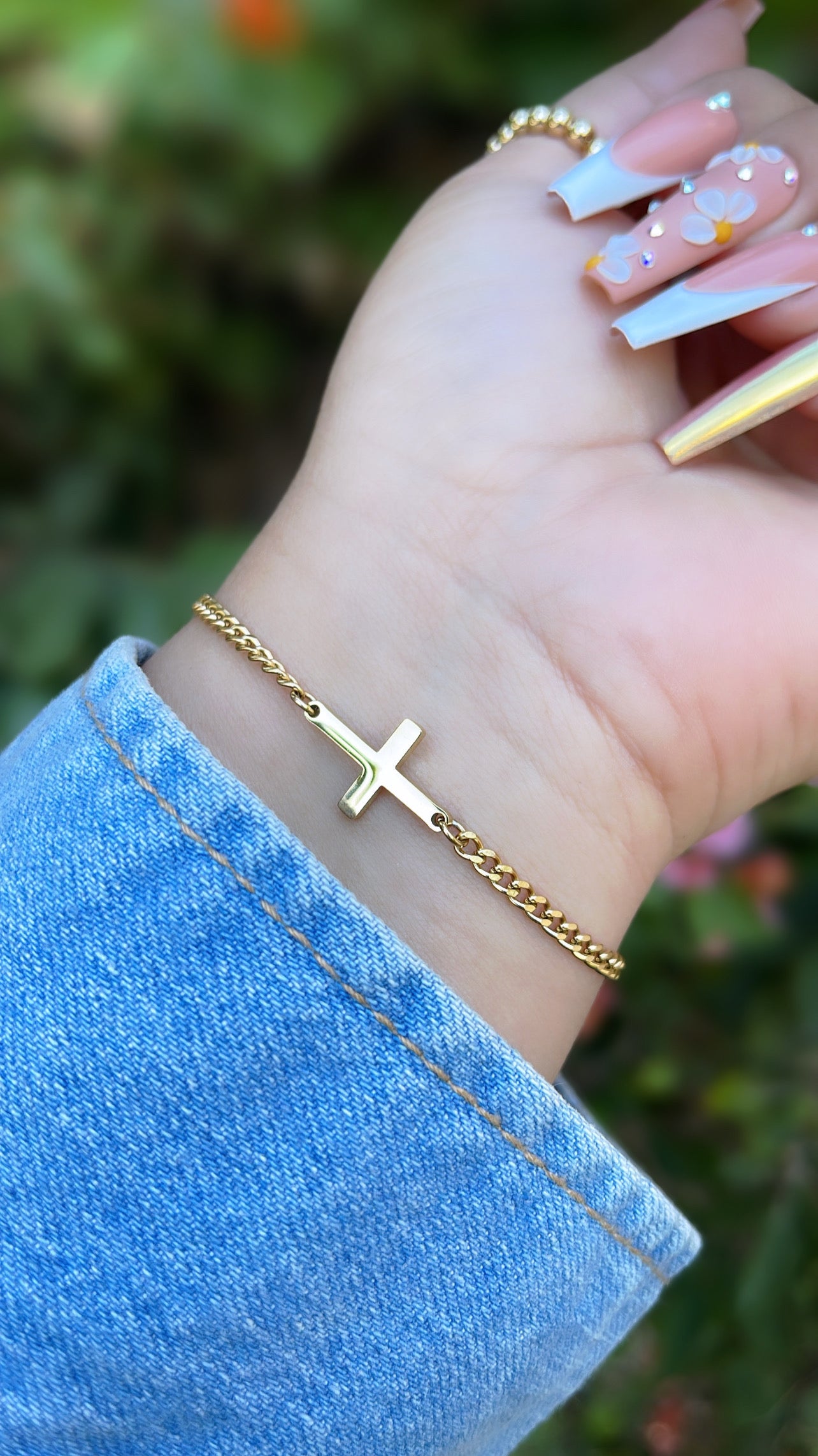 Pulsera Cruz Personalizada