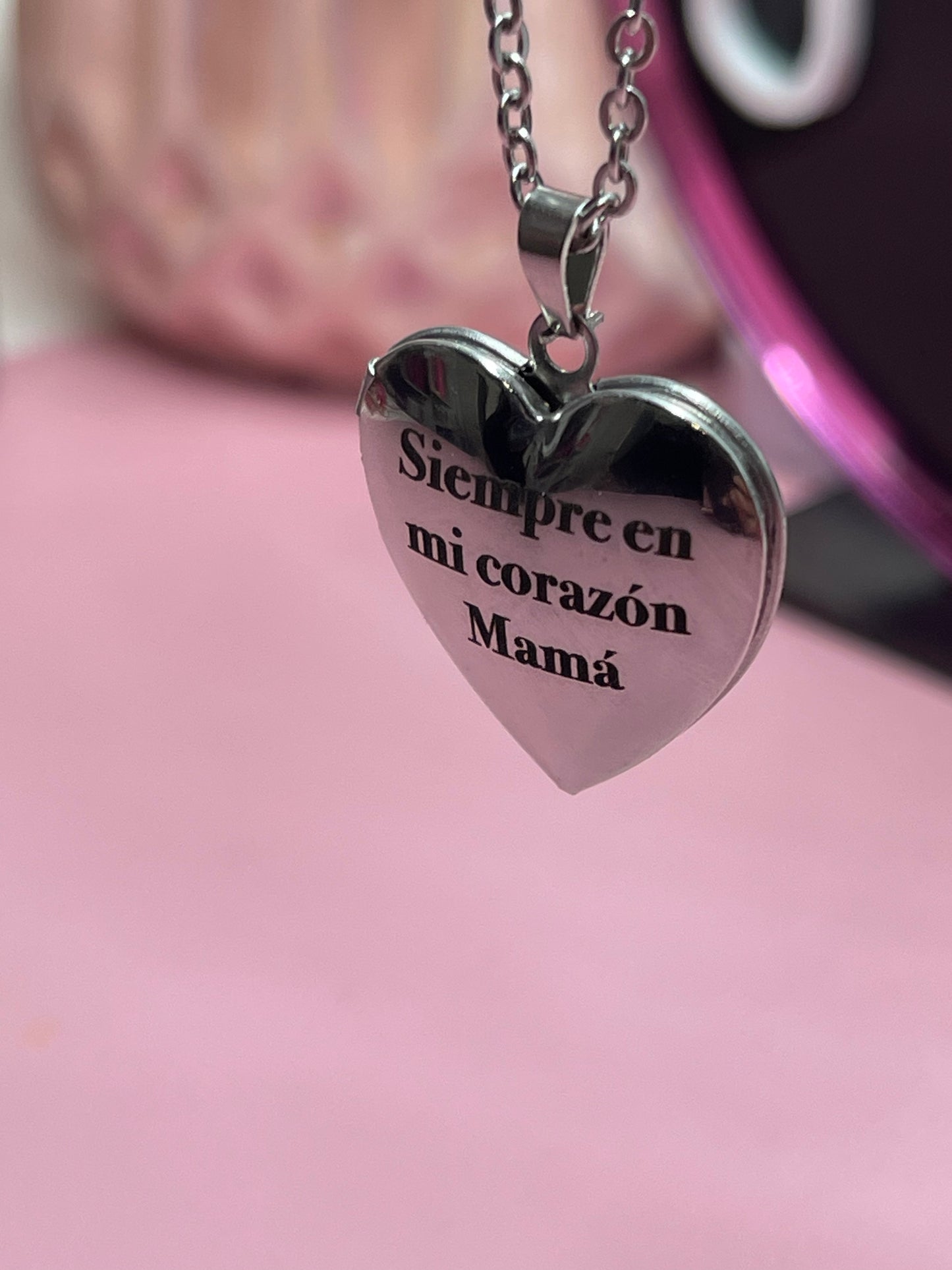 Personalized Heart locket