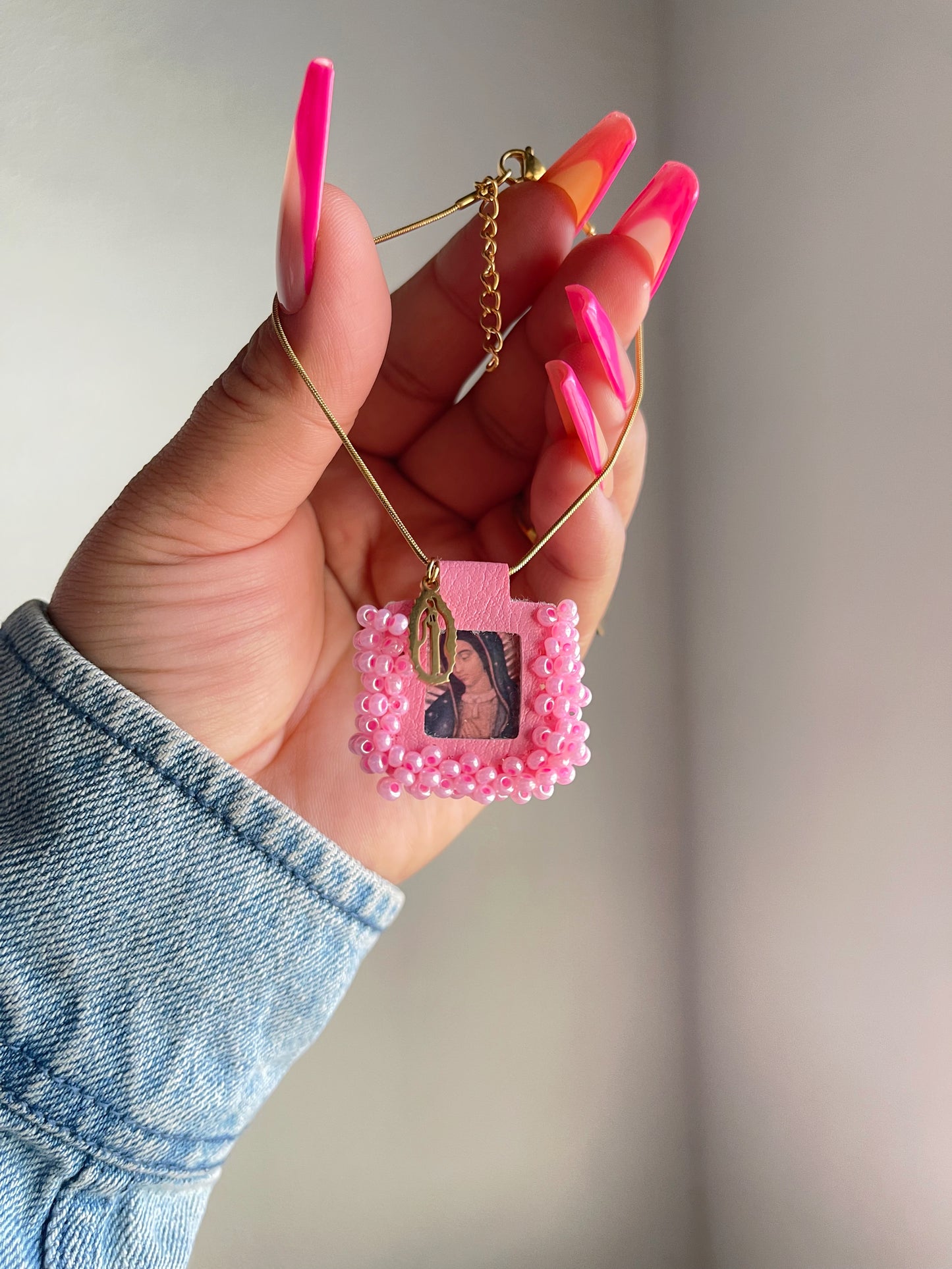 Virgencita escapulario bracelet