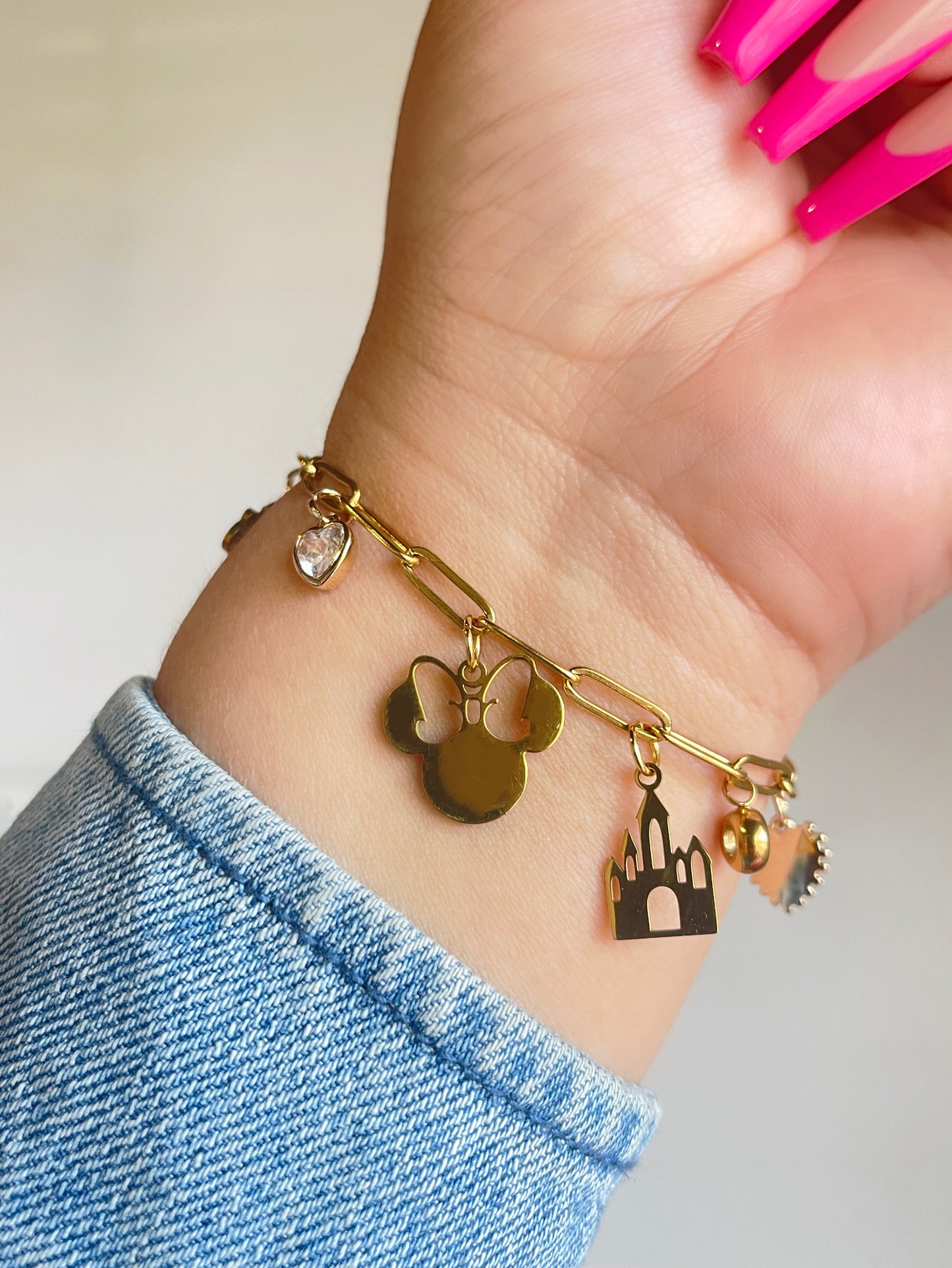 Princess charm bracelet