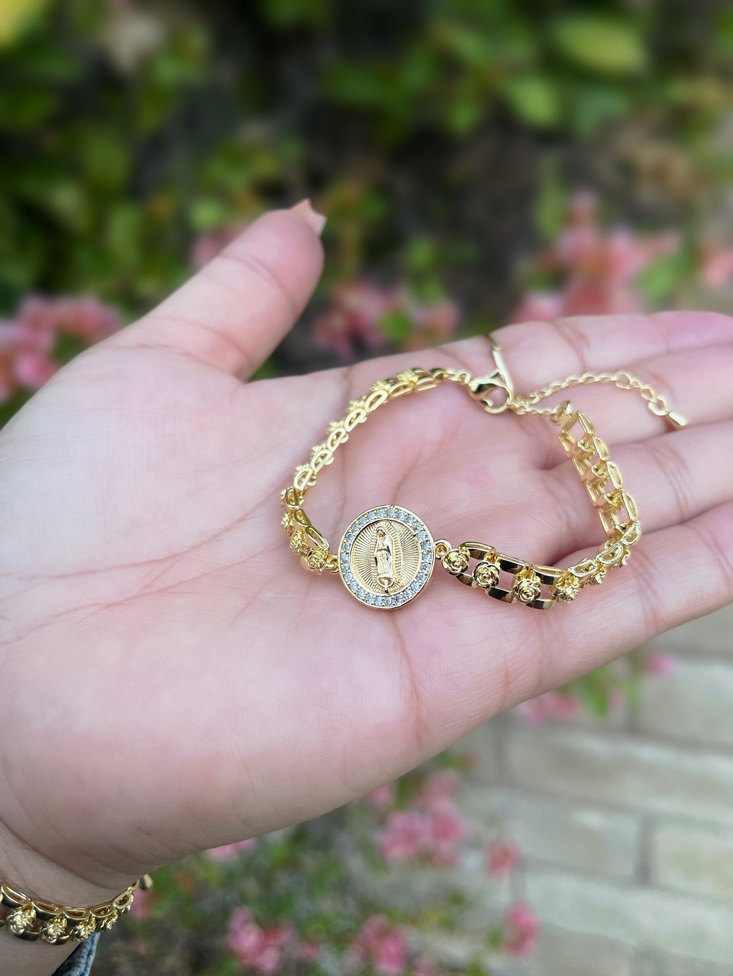Pulsera Virgencita Redonda