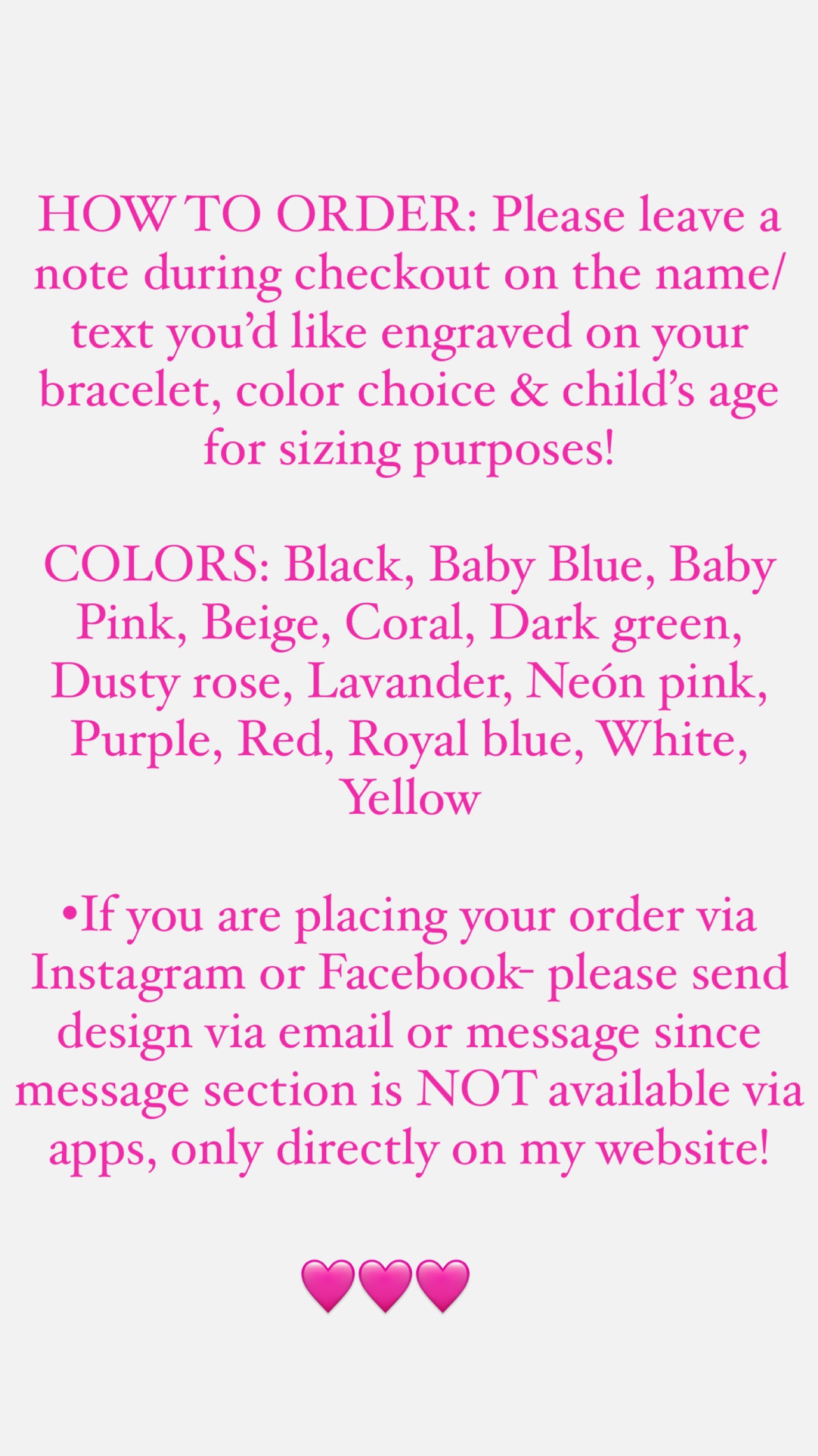 Pulsera con placa con nombre para bebé/niño