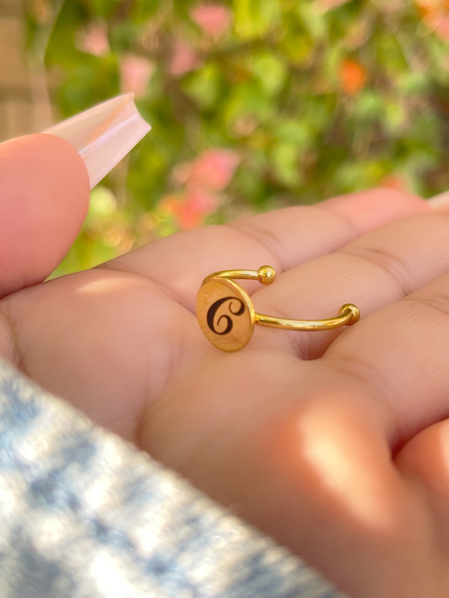 Personalized Initial ring