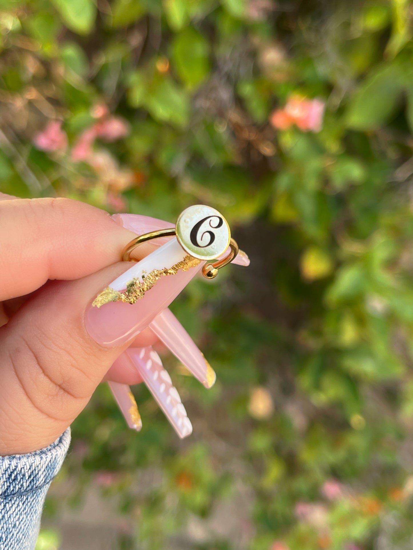 Personalized Initial ring