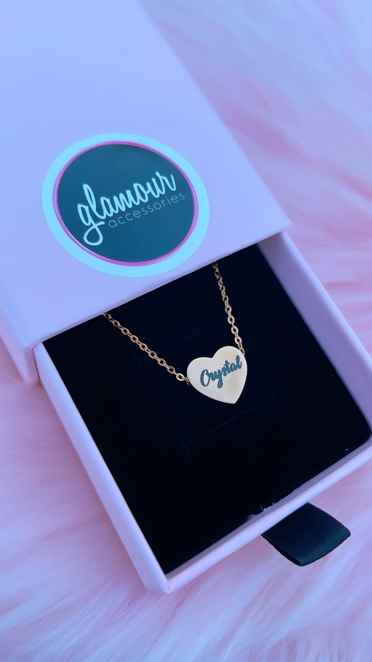 Personalized Heart necklace
