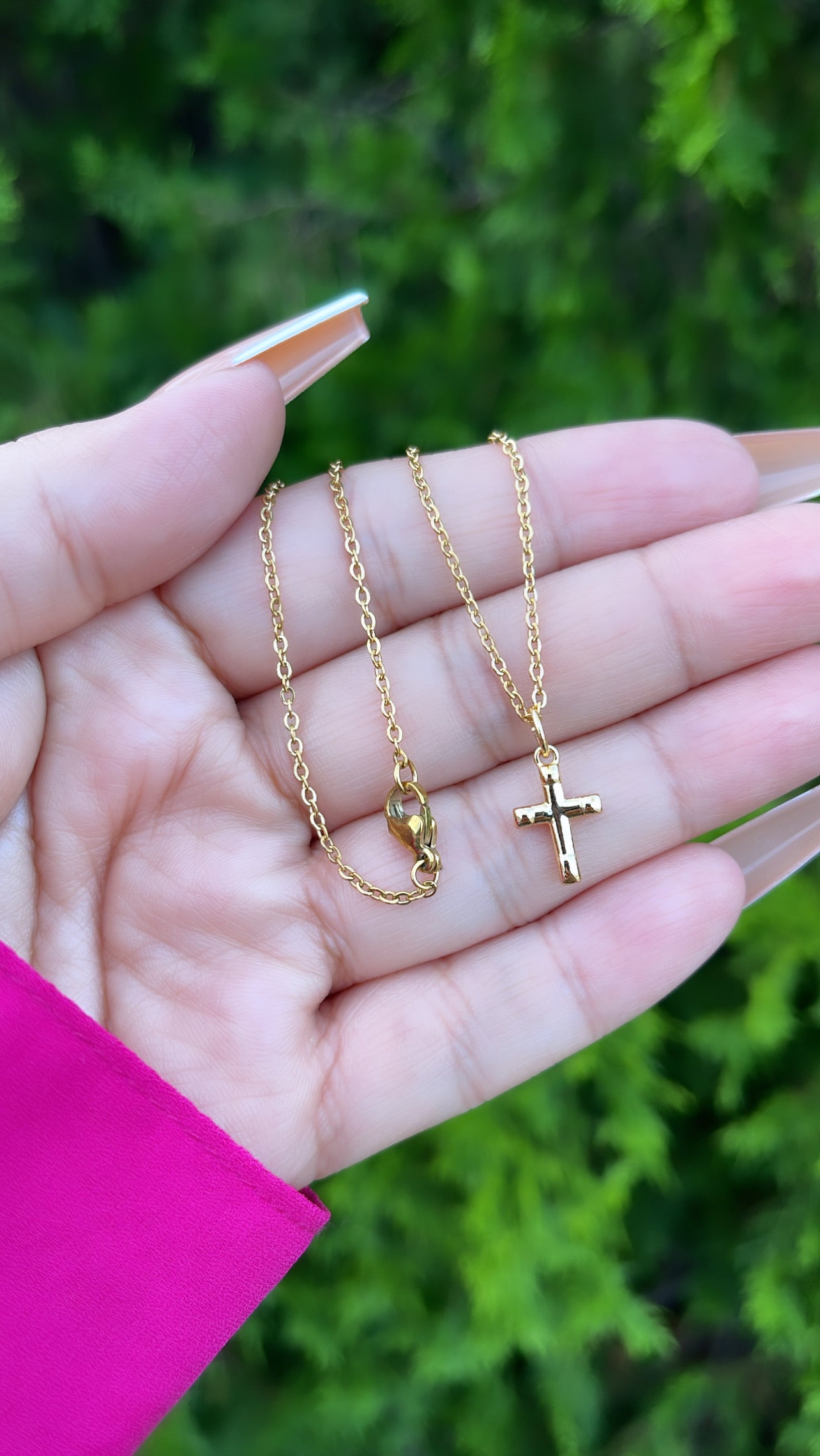 Collar de cruz