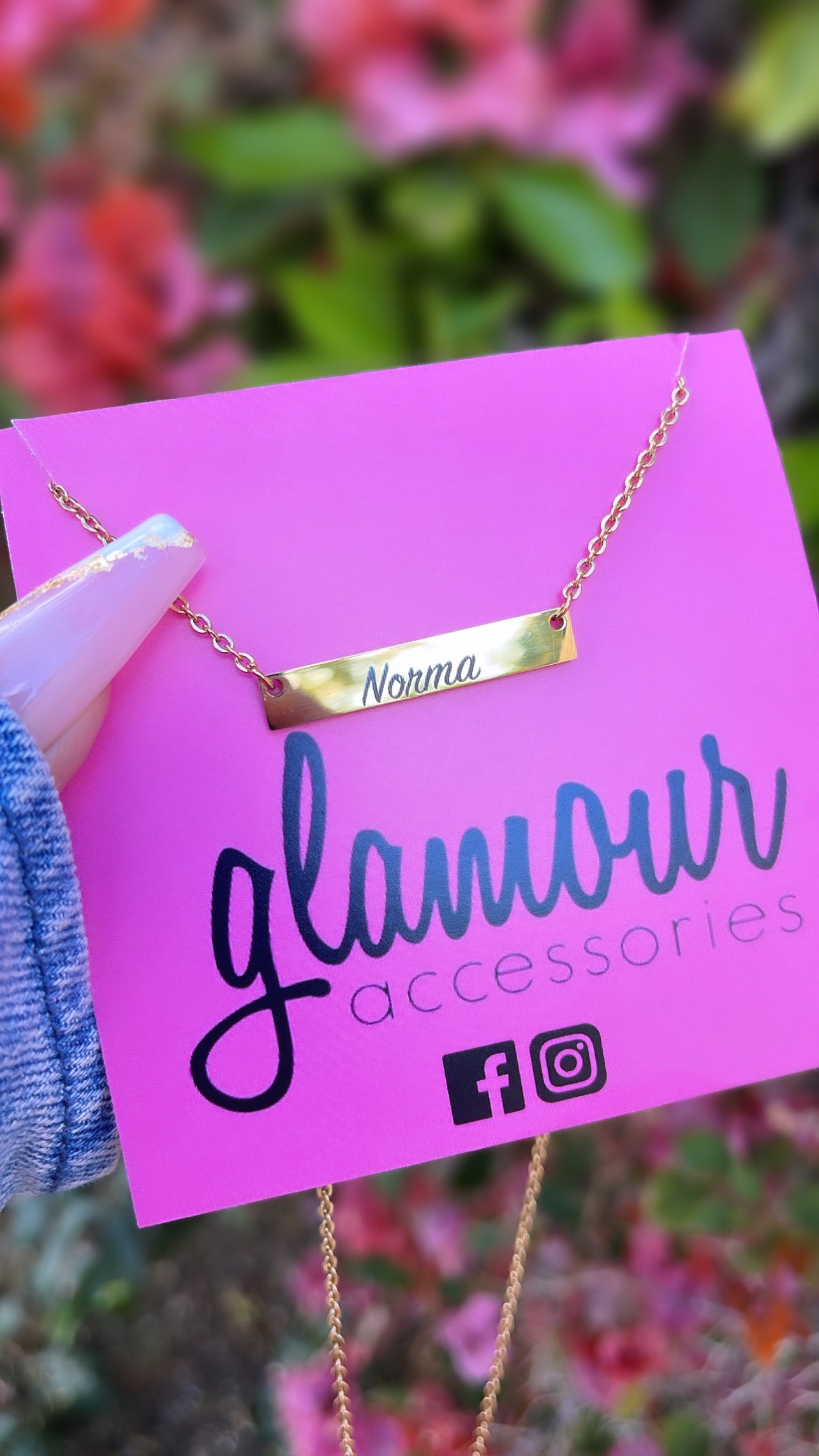 Collar personalizado - Bañado en oro