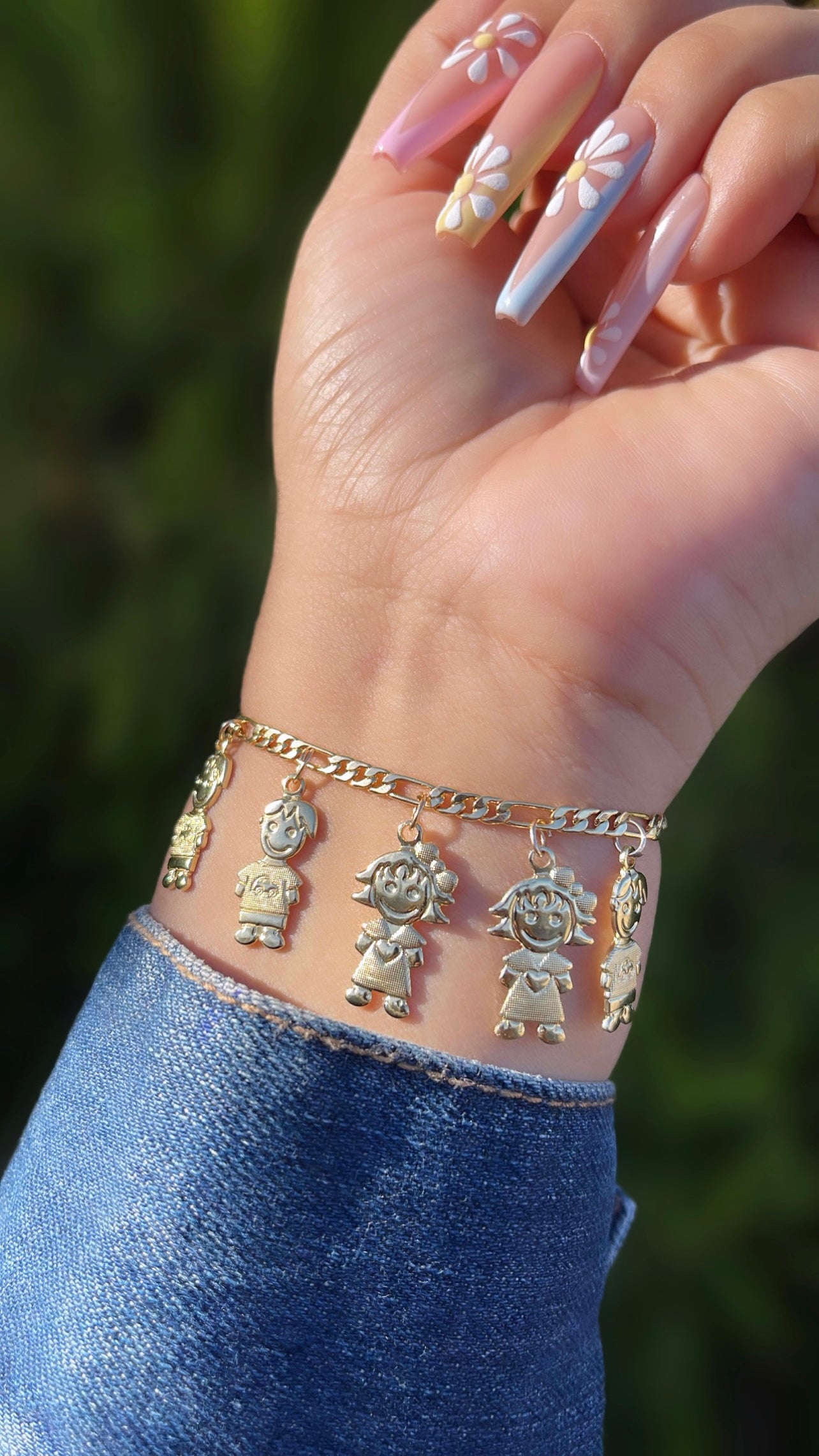 Custom Child Medium Charm bracelet