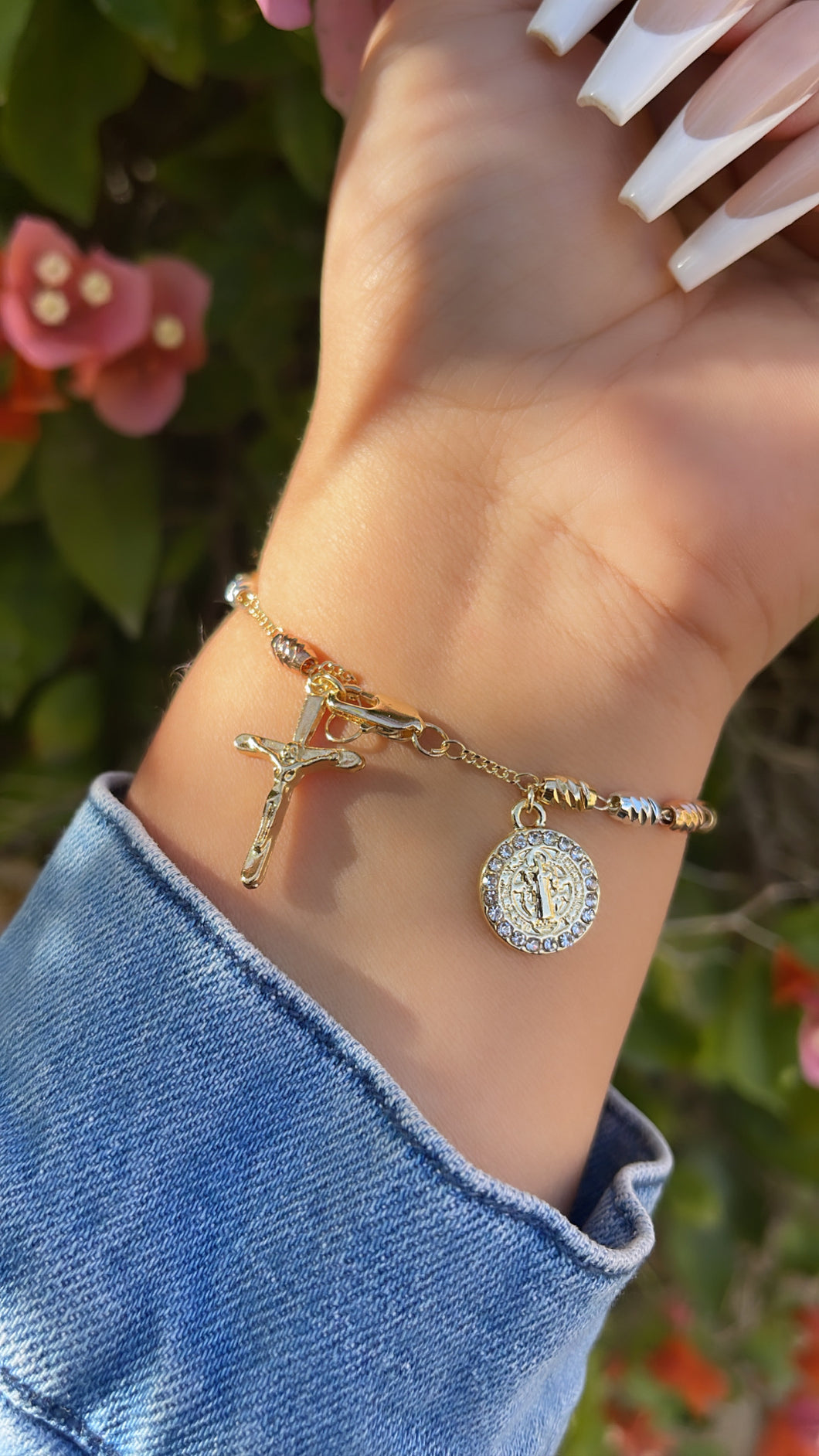 San Benito Rosary bracelet