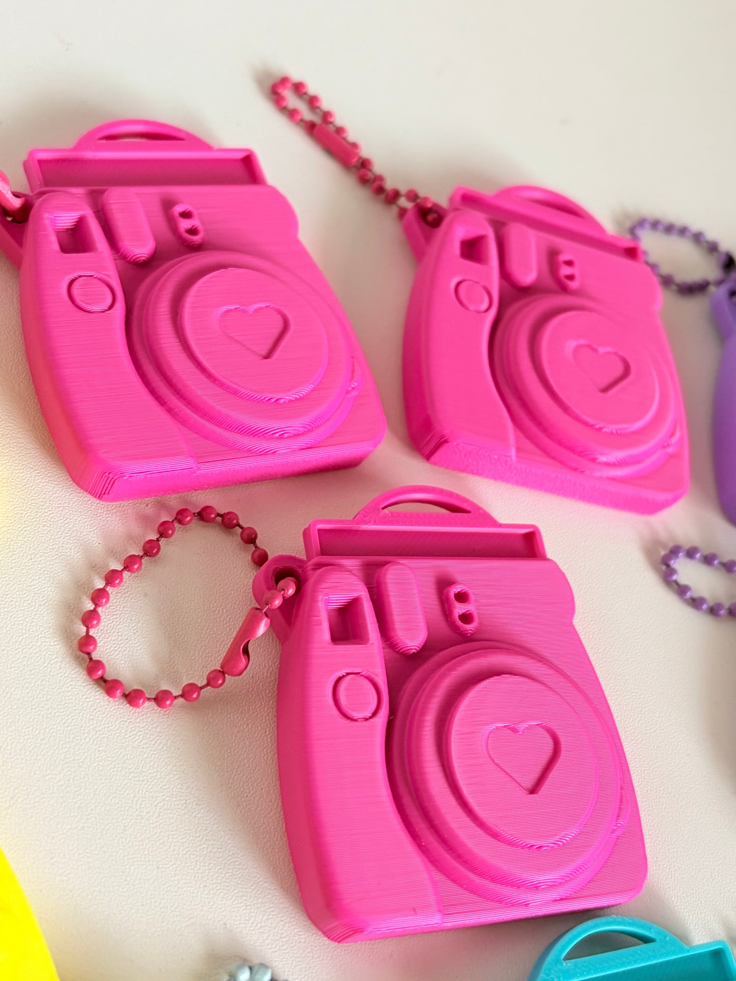 3D Mini Poloroid keychains