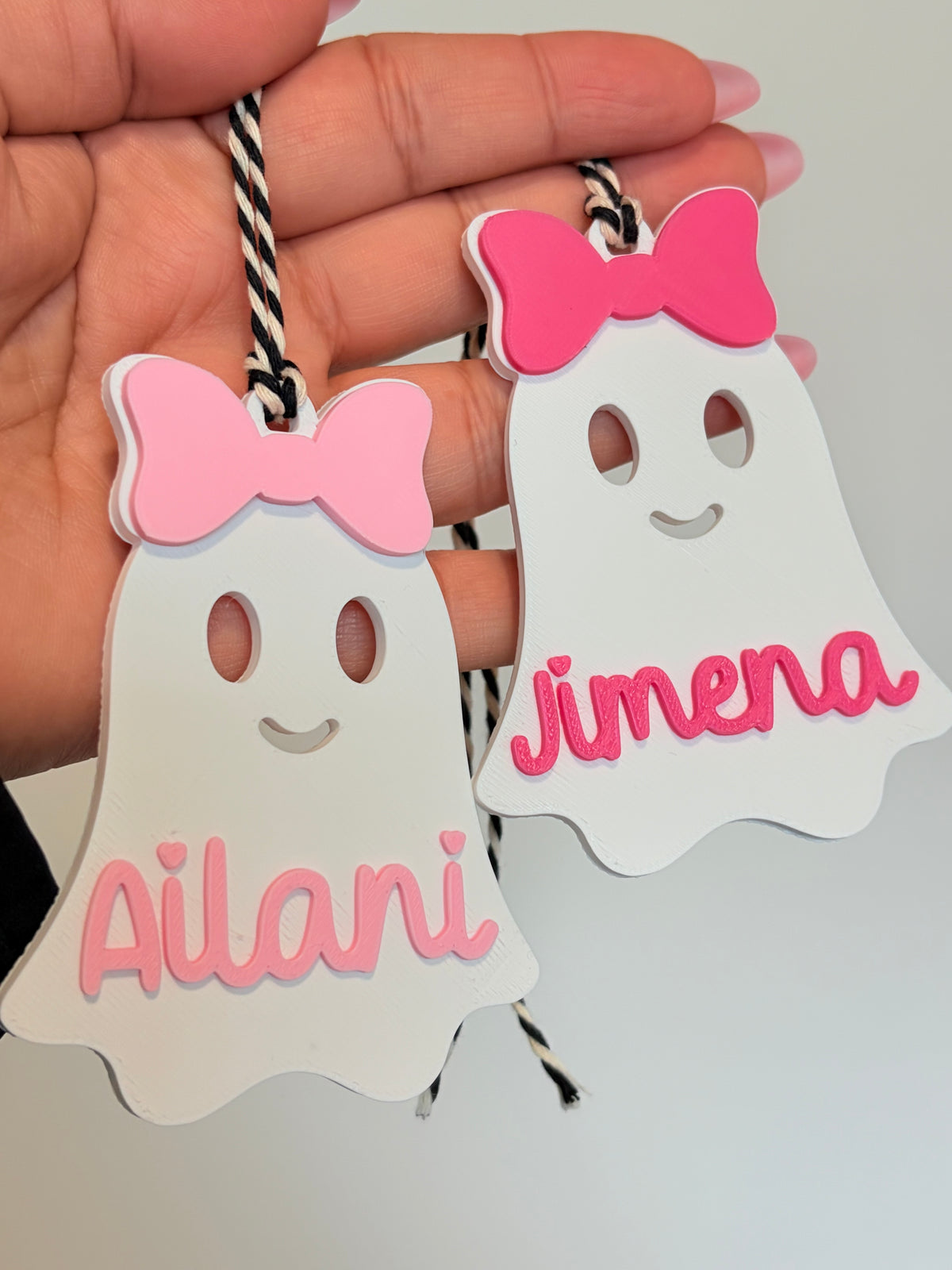 3D Halloween keychain charm 👻