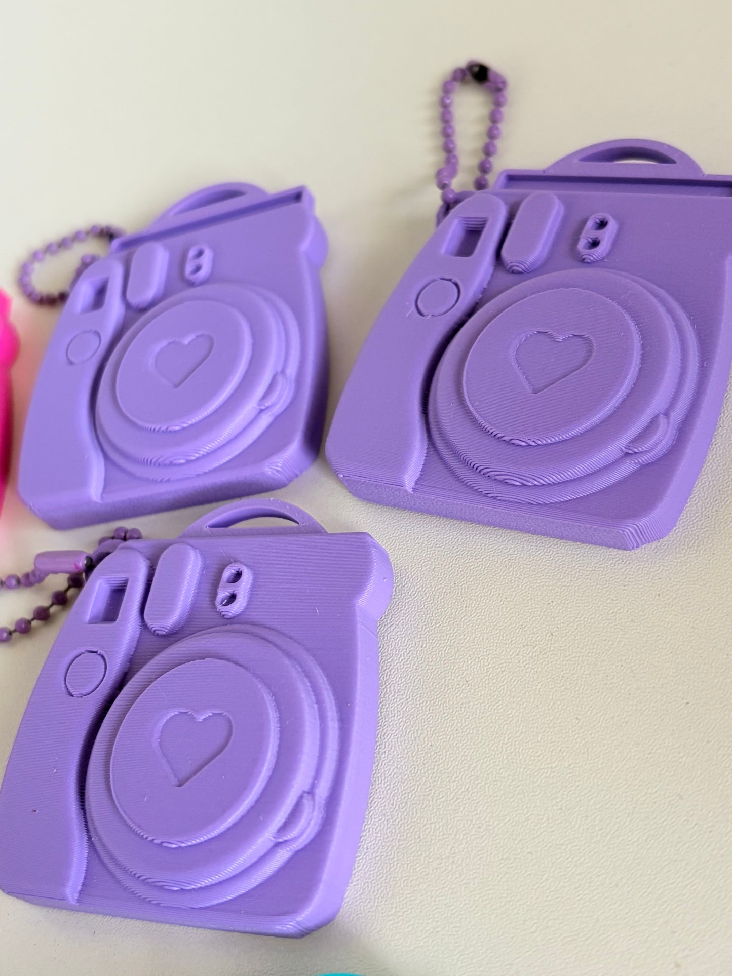 3D Mini Poloroid keychains