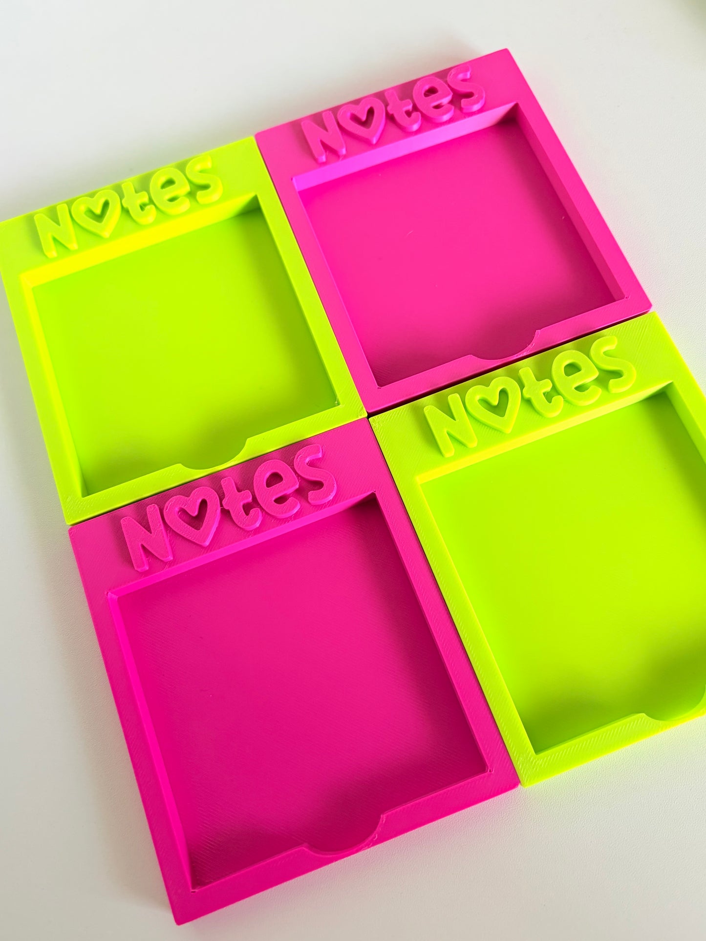 3D Printed Sticky Note holder