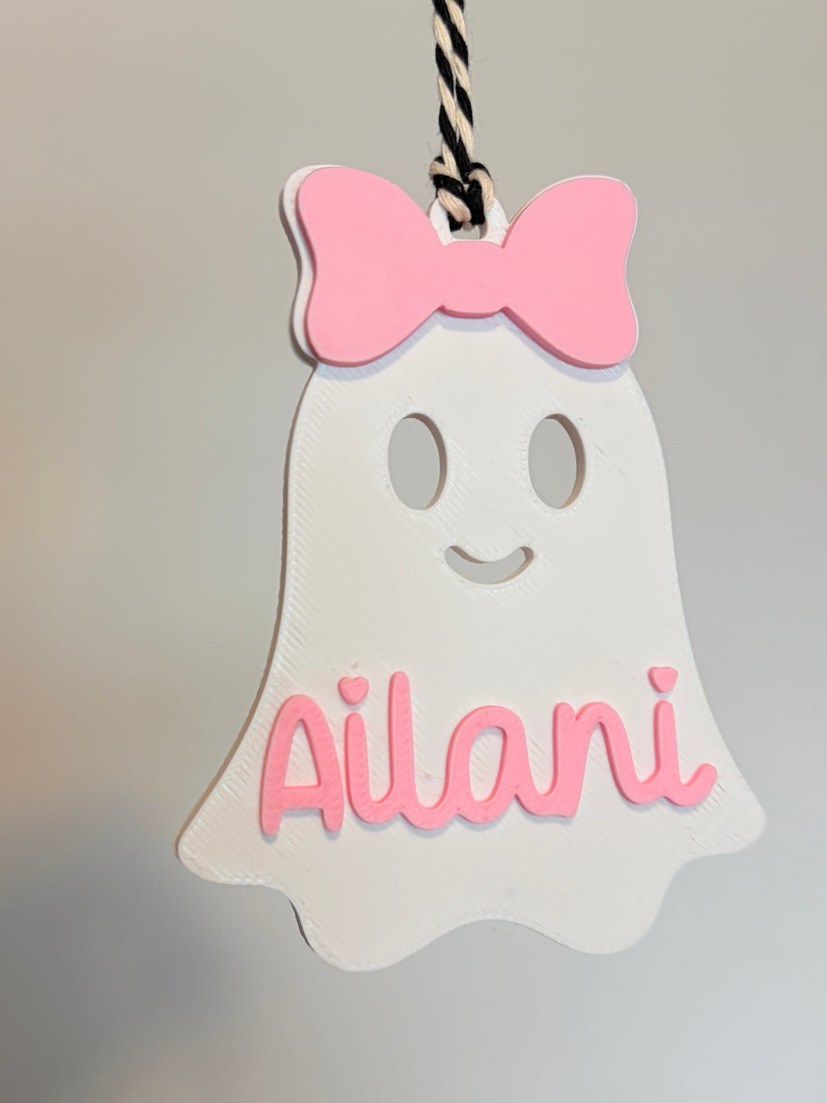 3D Halloween keychain charm 👻