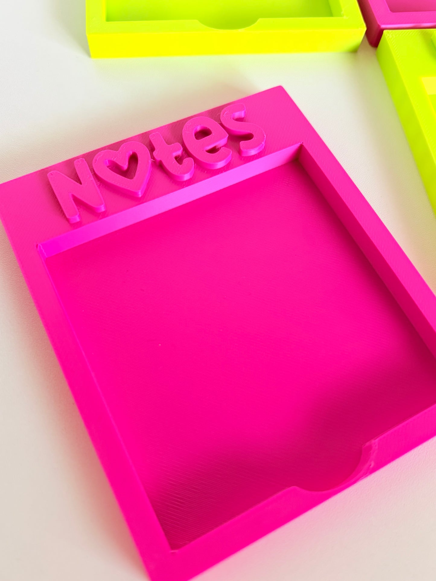 3D Printed Sticky Note holder