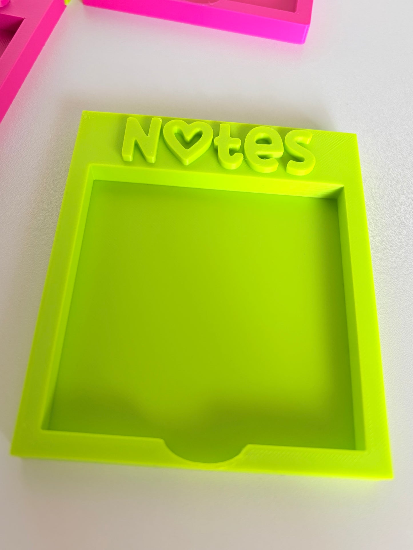 3D Printed Sticky Note holder