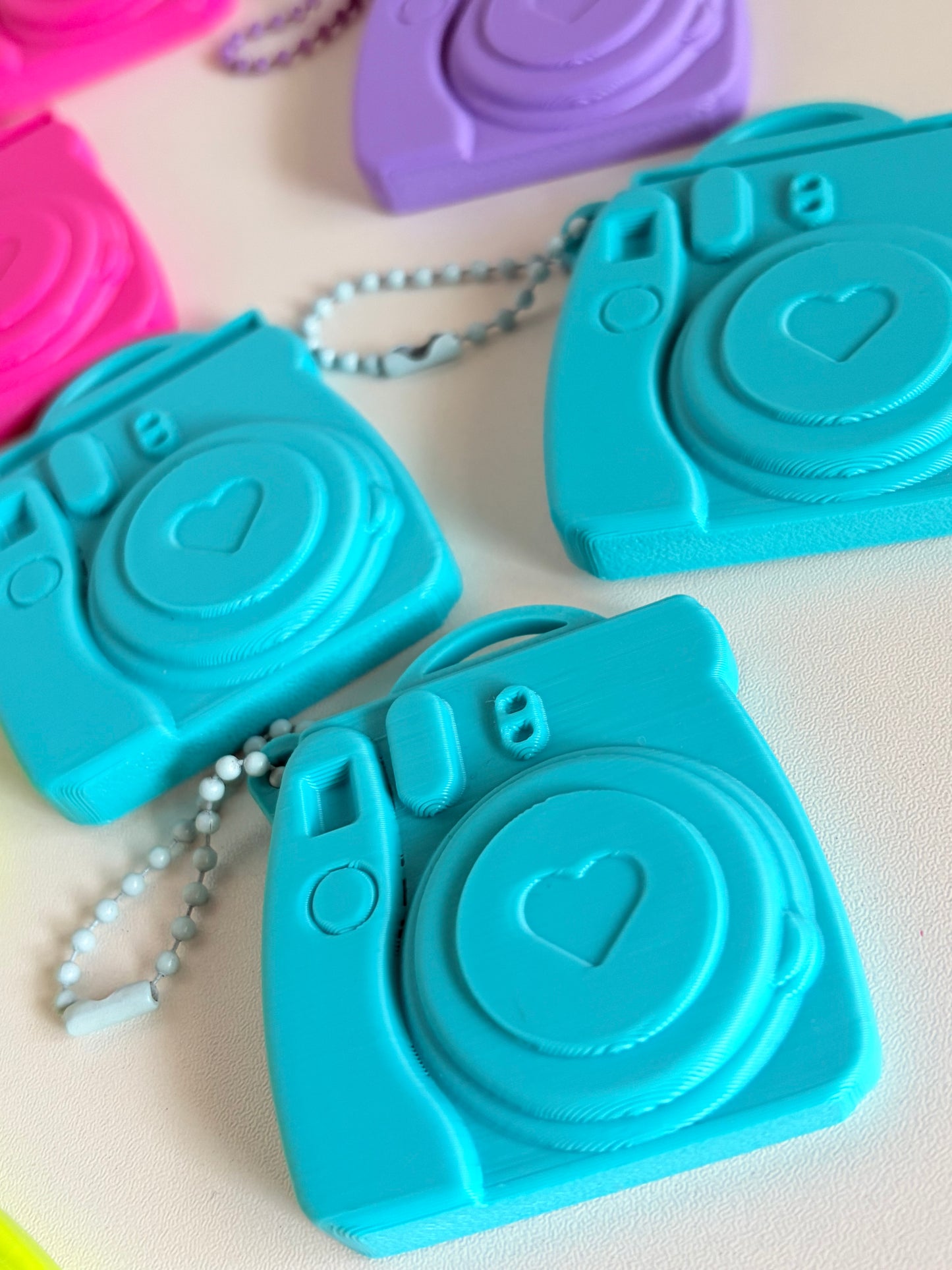 3D Mini Poloroid keychains