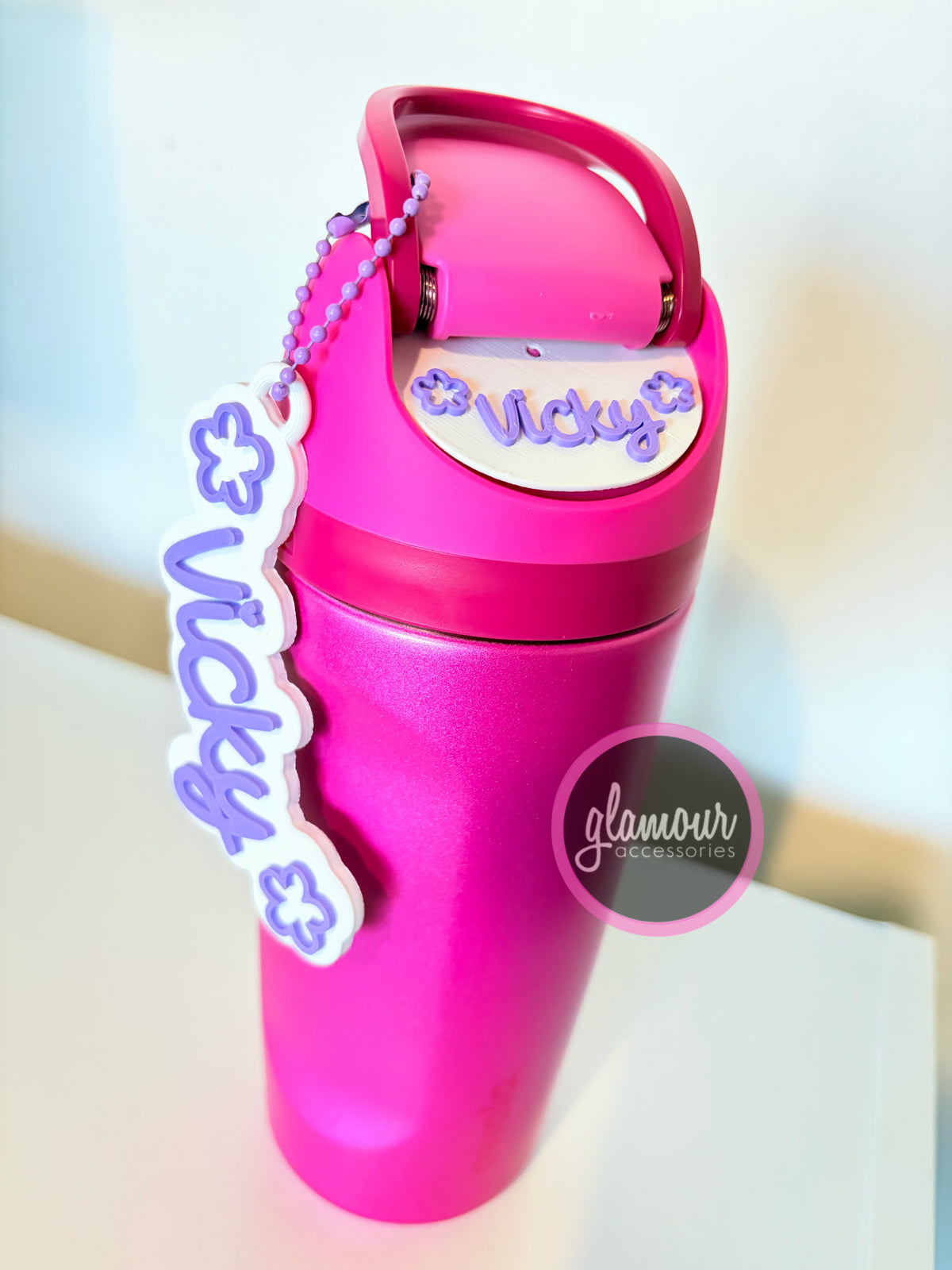 Owala tumbler name plate