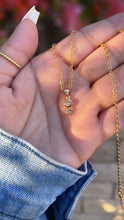 Load image into Gallery viewer, Crystal Child Charm necklace
