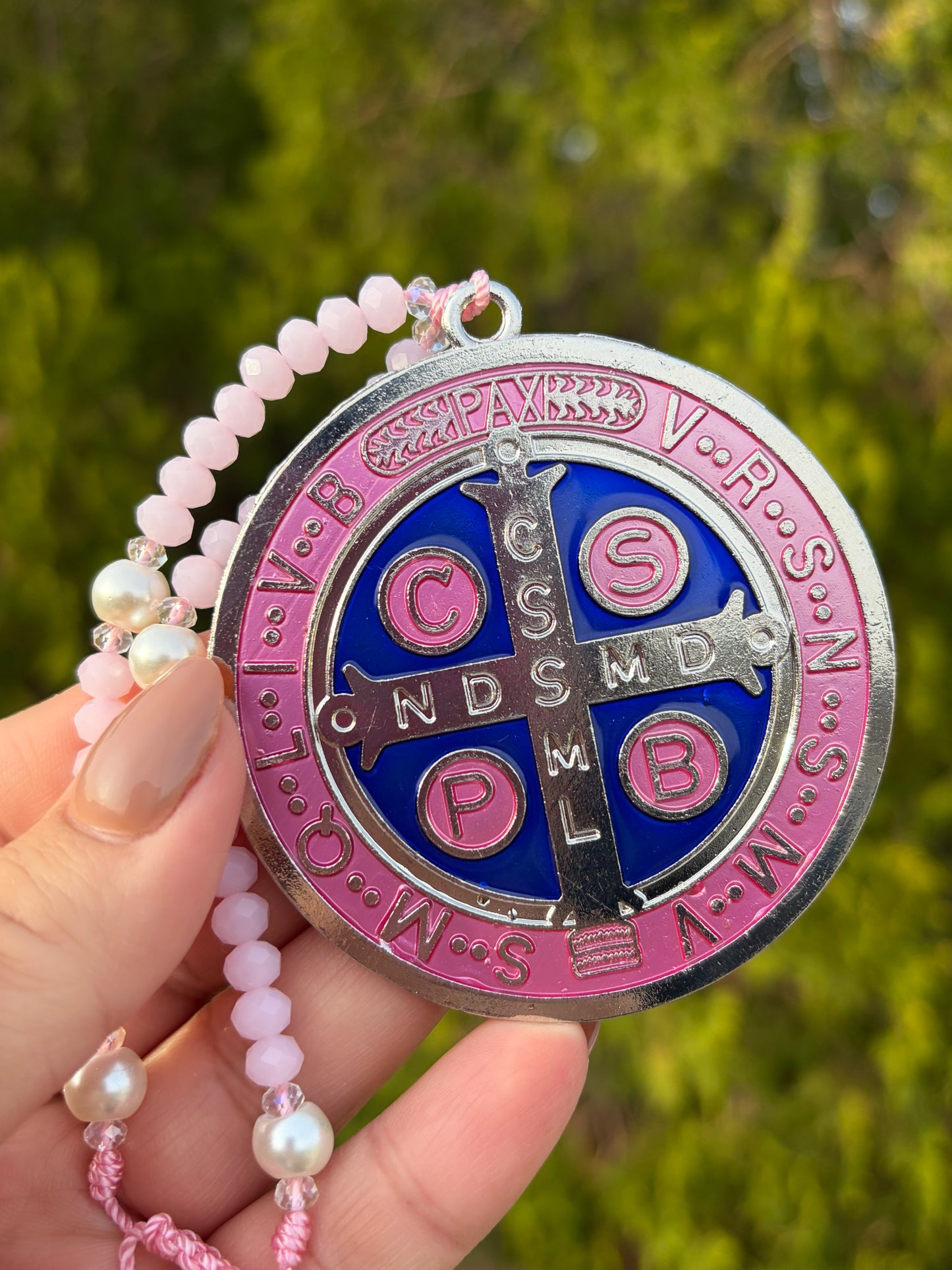 San Benito pink bendiciones