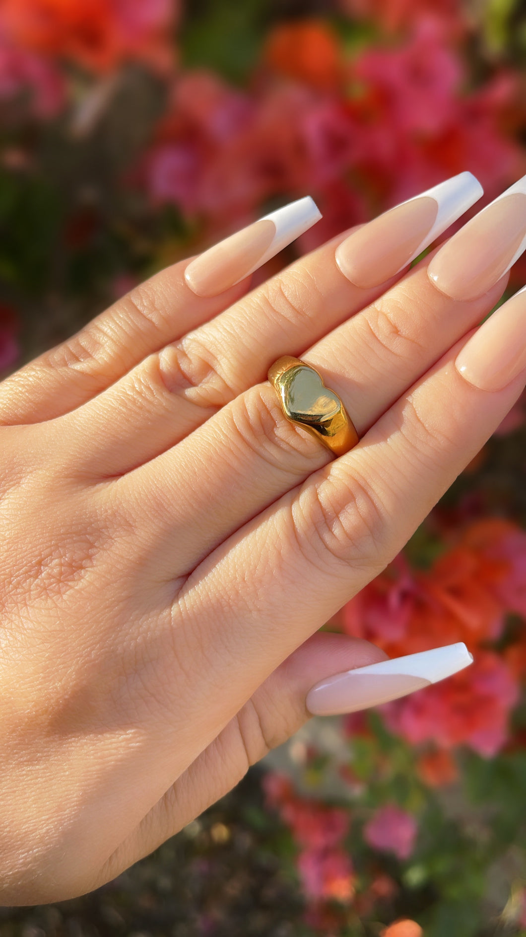 Golden Heart ring