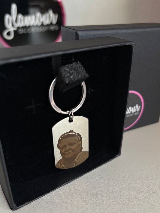 Personalized Steel keychain