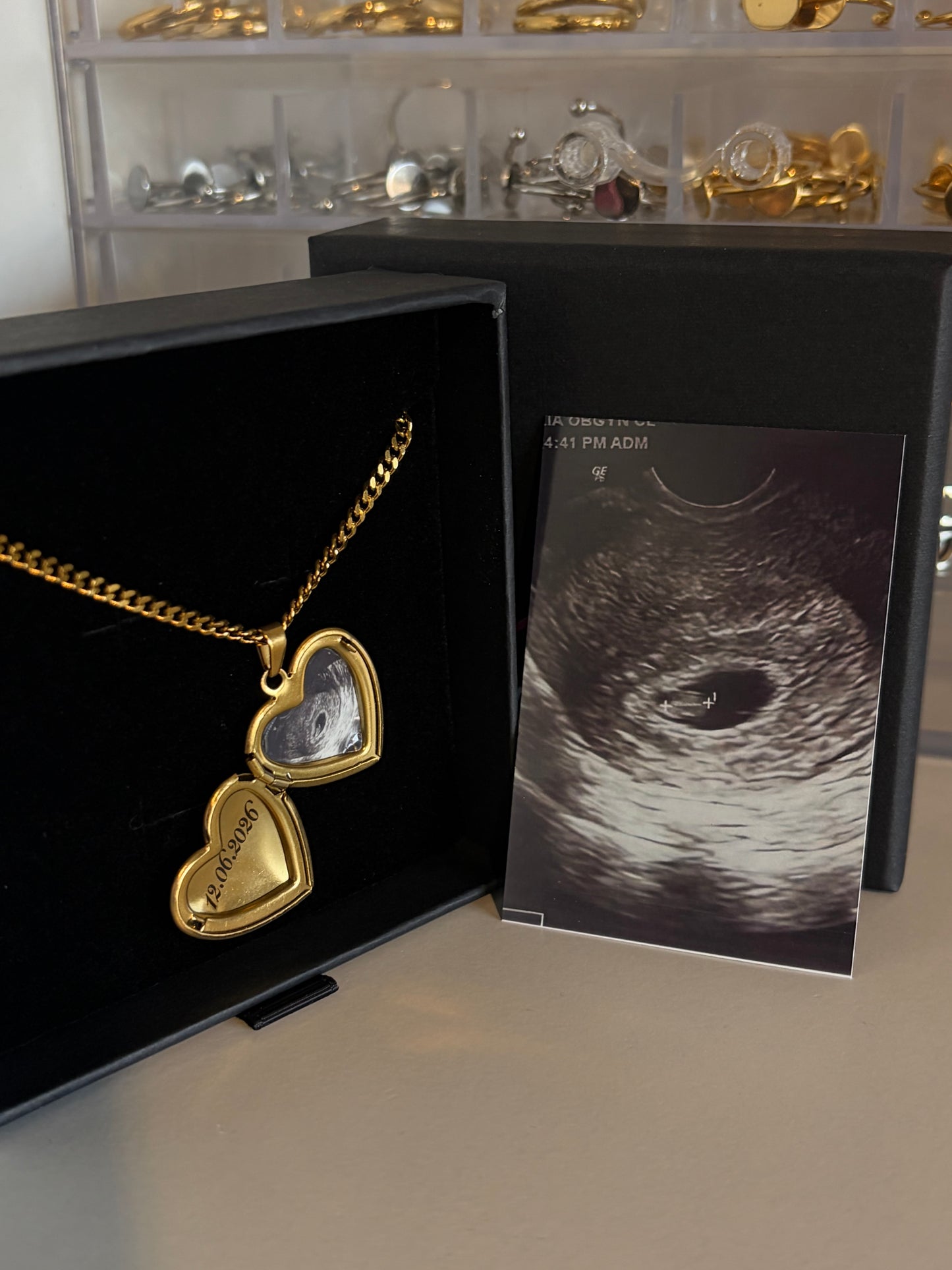 Heart locket with picture