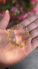 Cargar imagen en el visor de la galería, Yellow 💛 ojito bracelet
