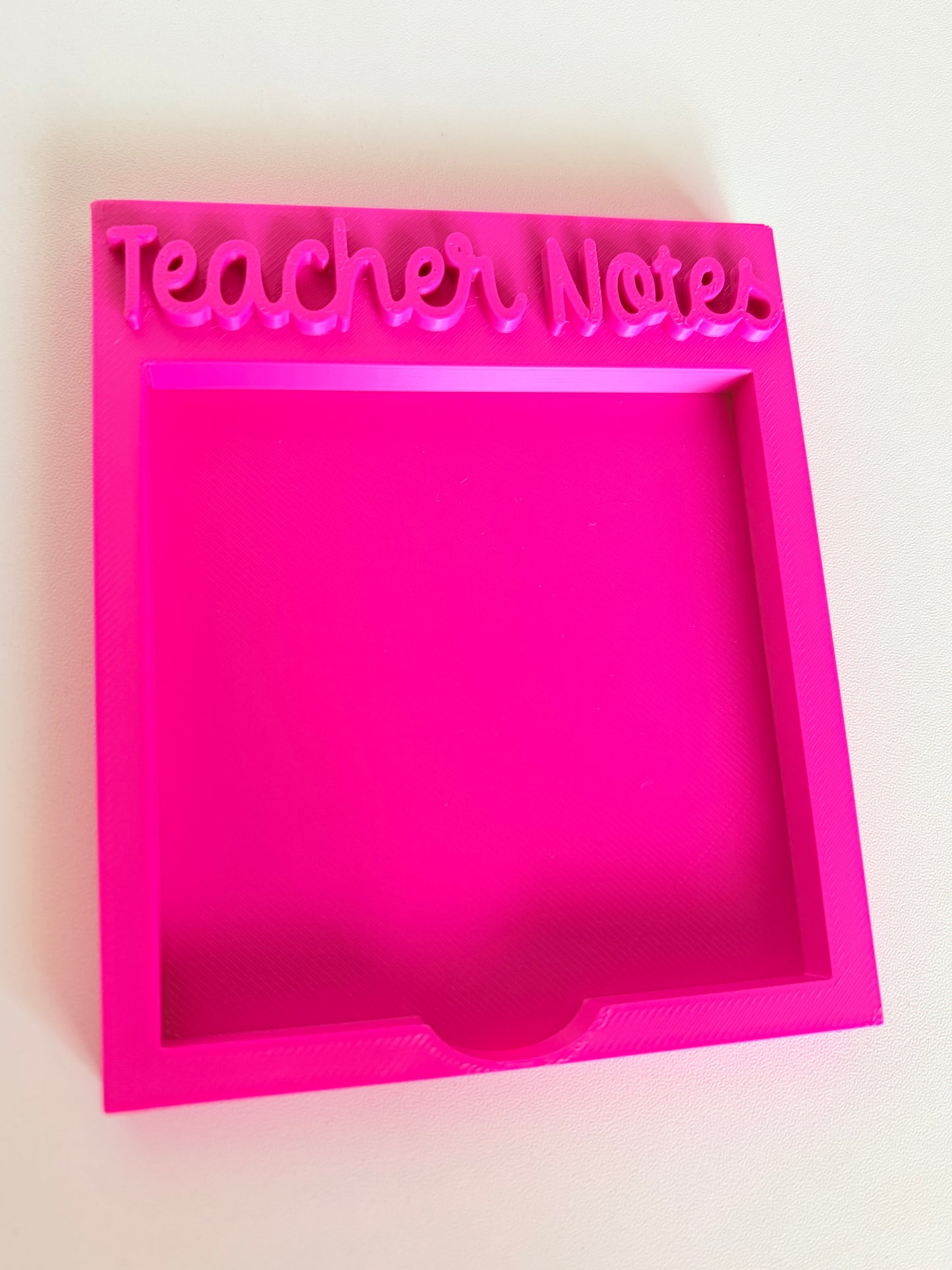 3D Printed Sticky Note holder
