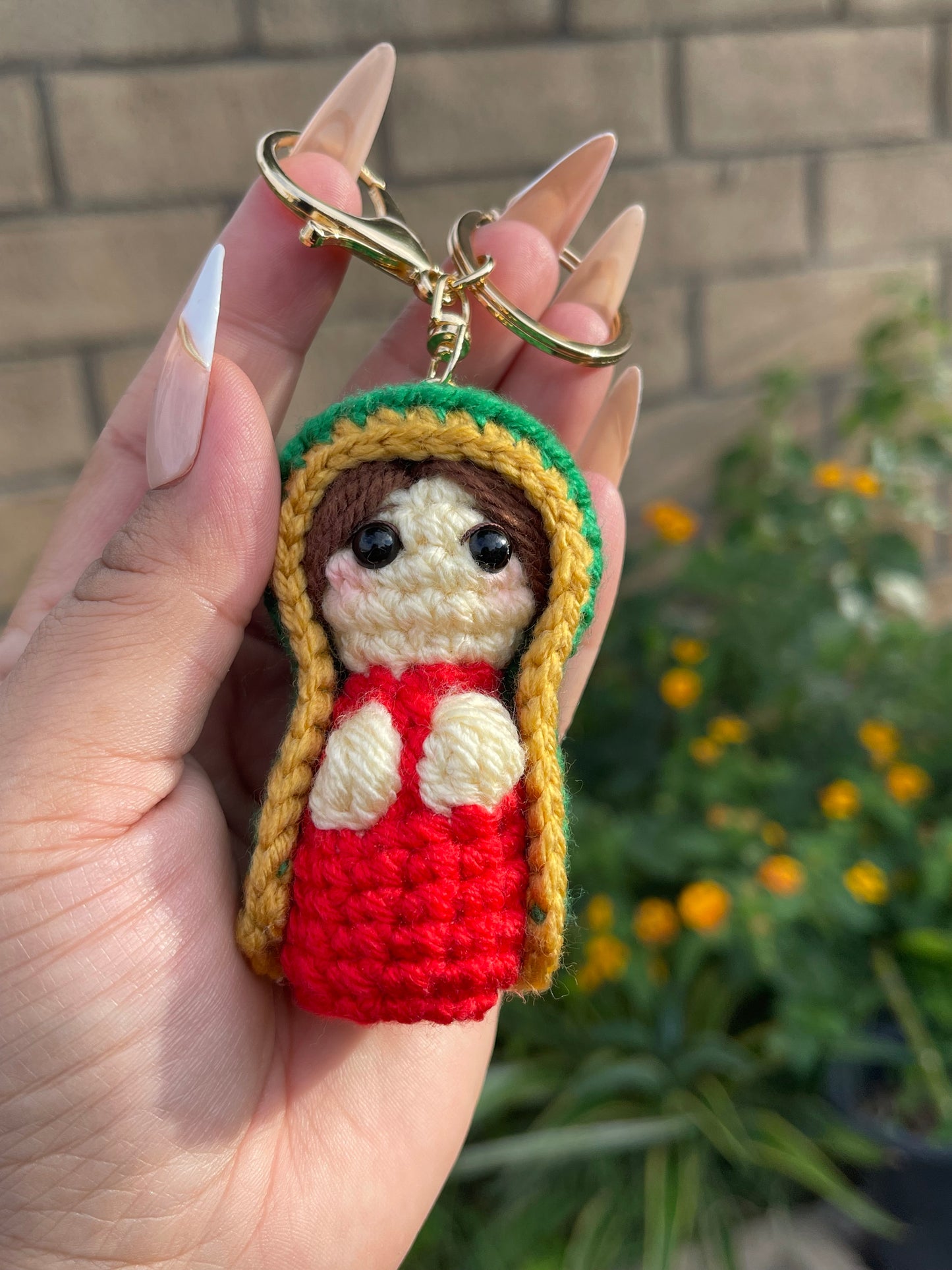 Crochet Virgencita Keychains❤️💫