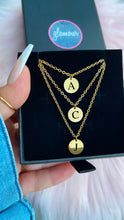 Load image into Gallery viewer, Initial charm necklace
