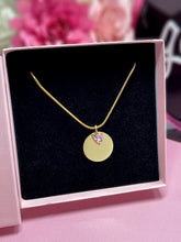 Load image into Gallery viewer, Personalized Heart charm necklace
