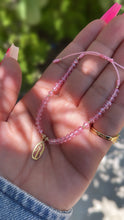 Load image into Gallery viewer, Virgencita baby pink bracelet
