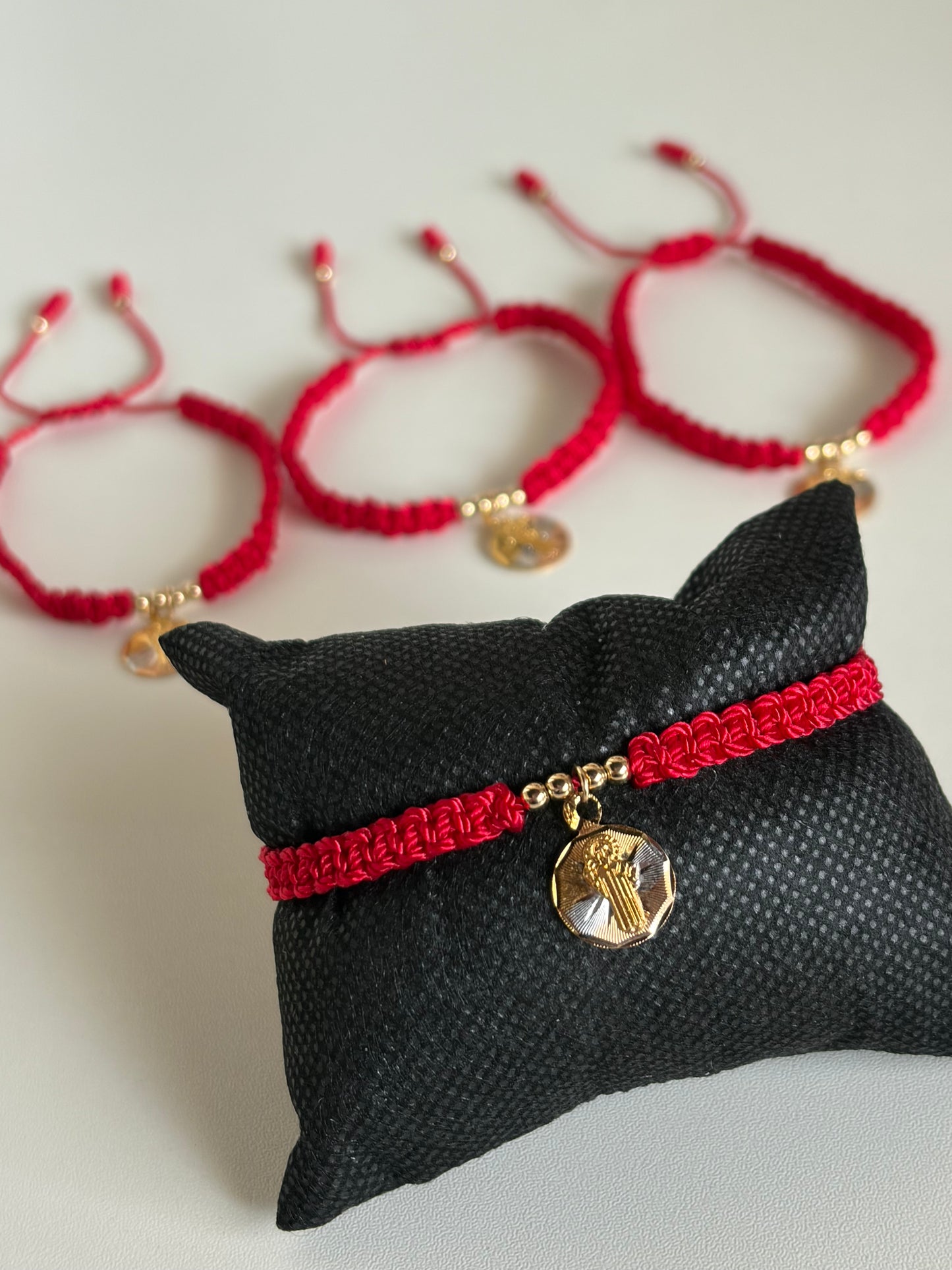 San Benito red bracelet