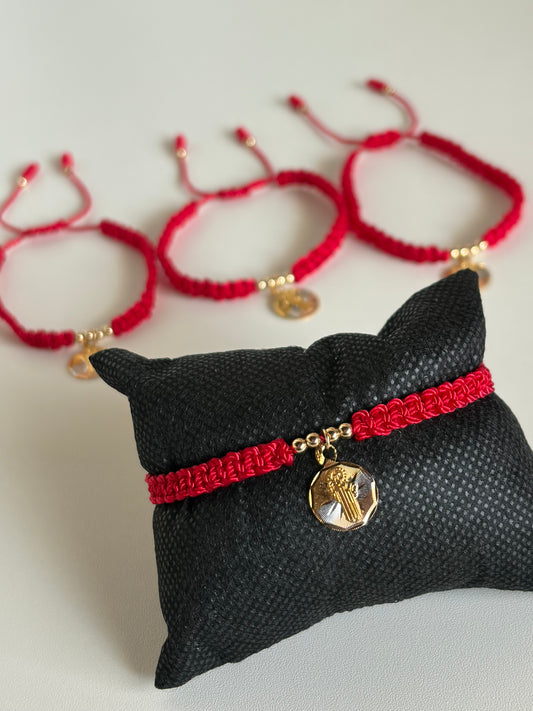 San Benito red bracelet