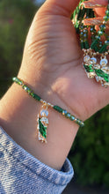 Load image into Gallery viewer, San Judas green bracelet
