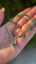 Load image into Gallery viewer, San Judas green bracelet
