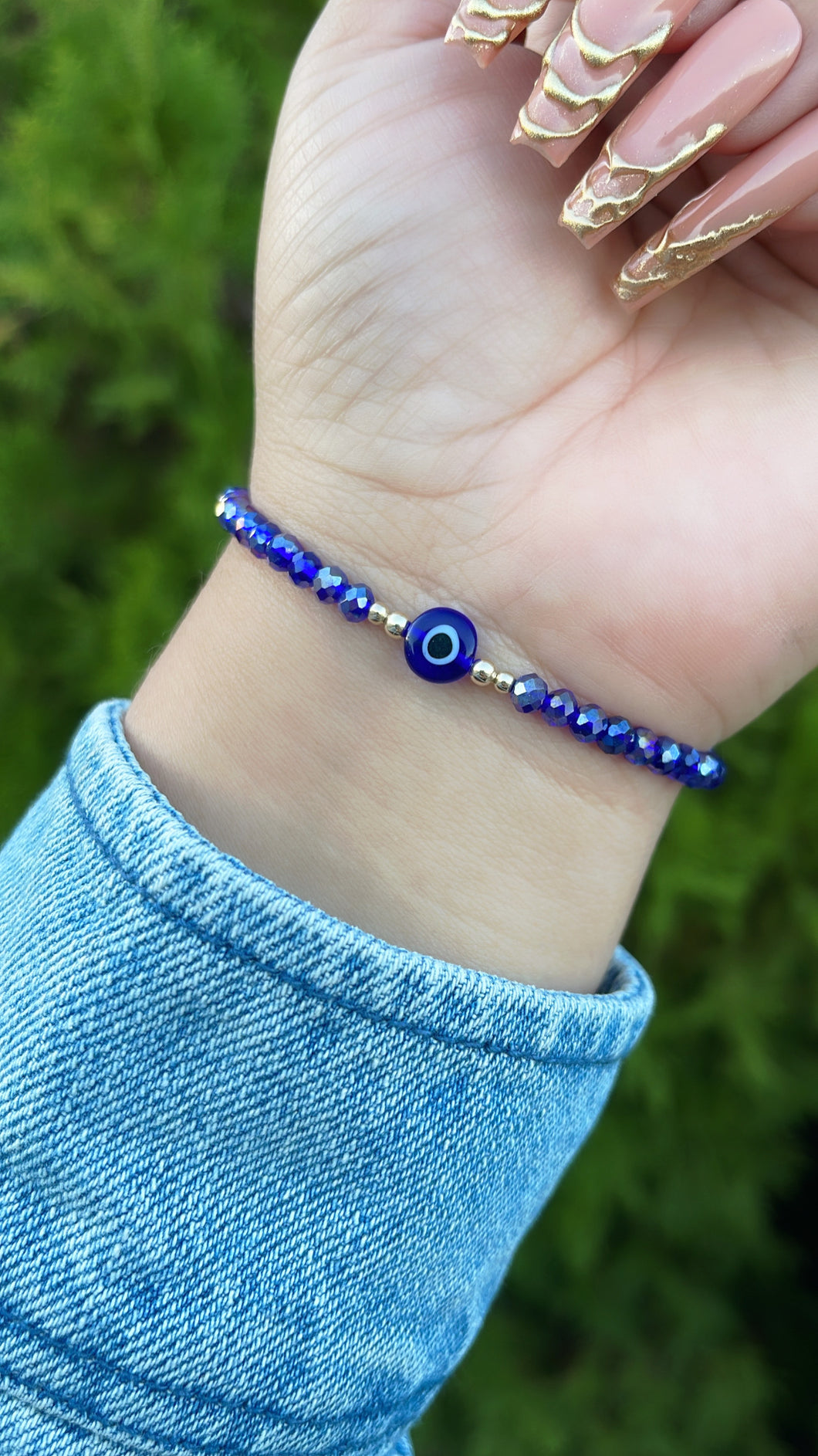 Blue ojito bracelet 💙🧿