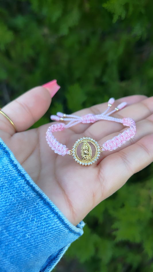 👧🏻🩷Pulsera Virgencita para Bebé/Niño