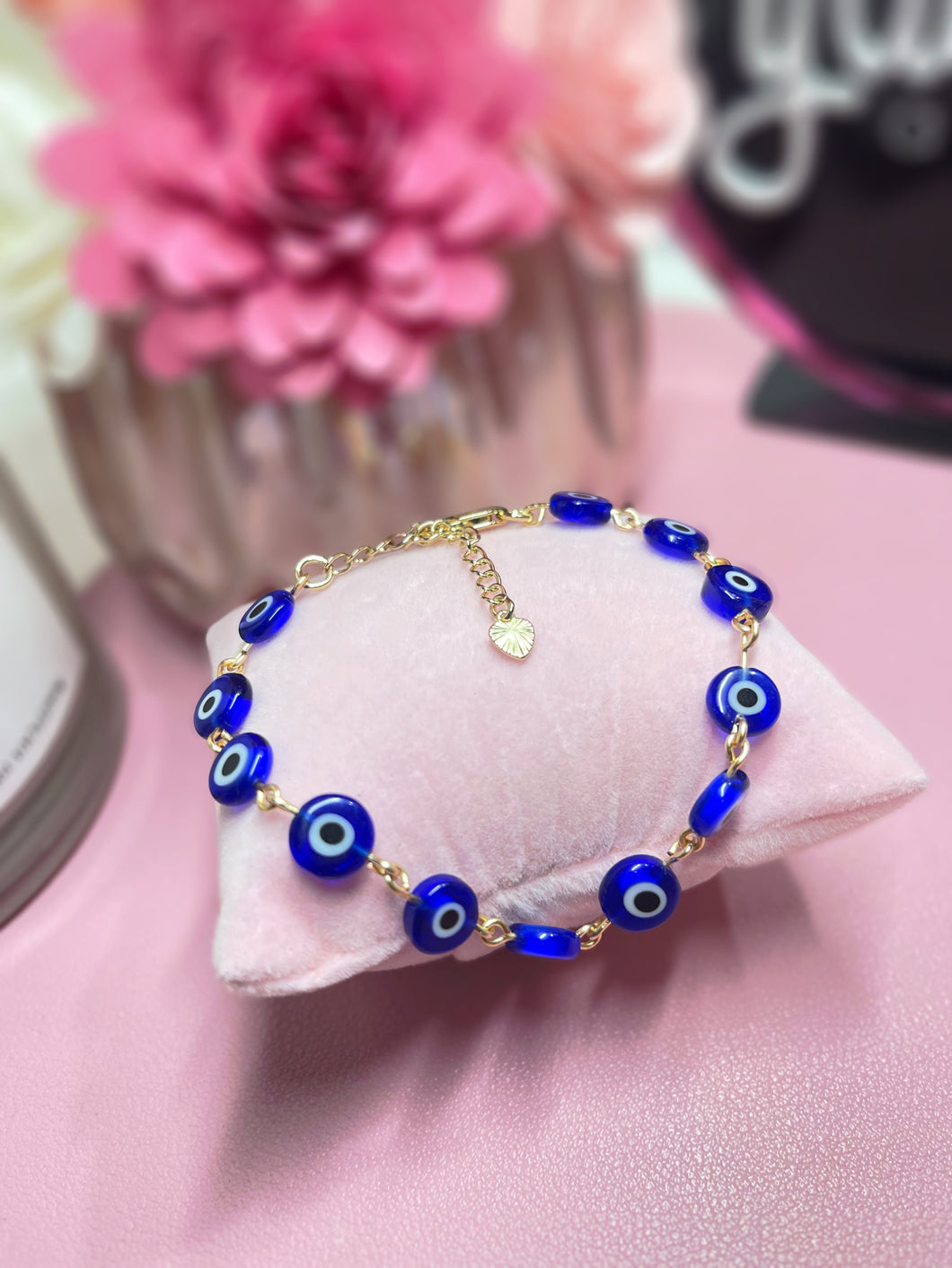 Blue link ojito bracelet🧿