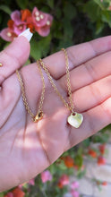 Load image into Gallery viewer, Personalized mini heart necklace
