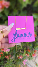 Cargar imagen en el visor de la galería, Personalized heart Bar 💕necklace
